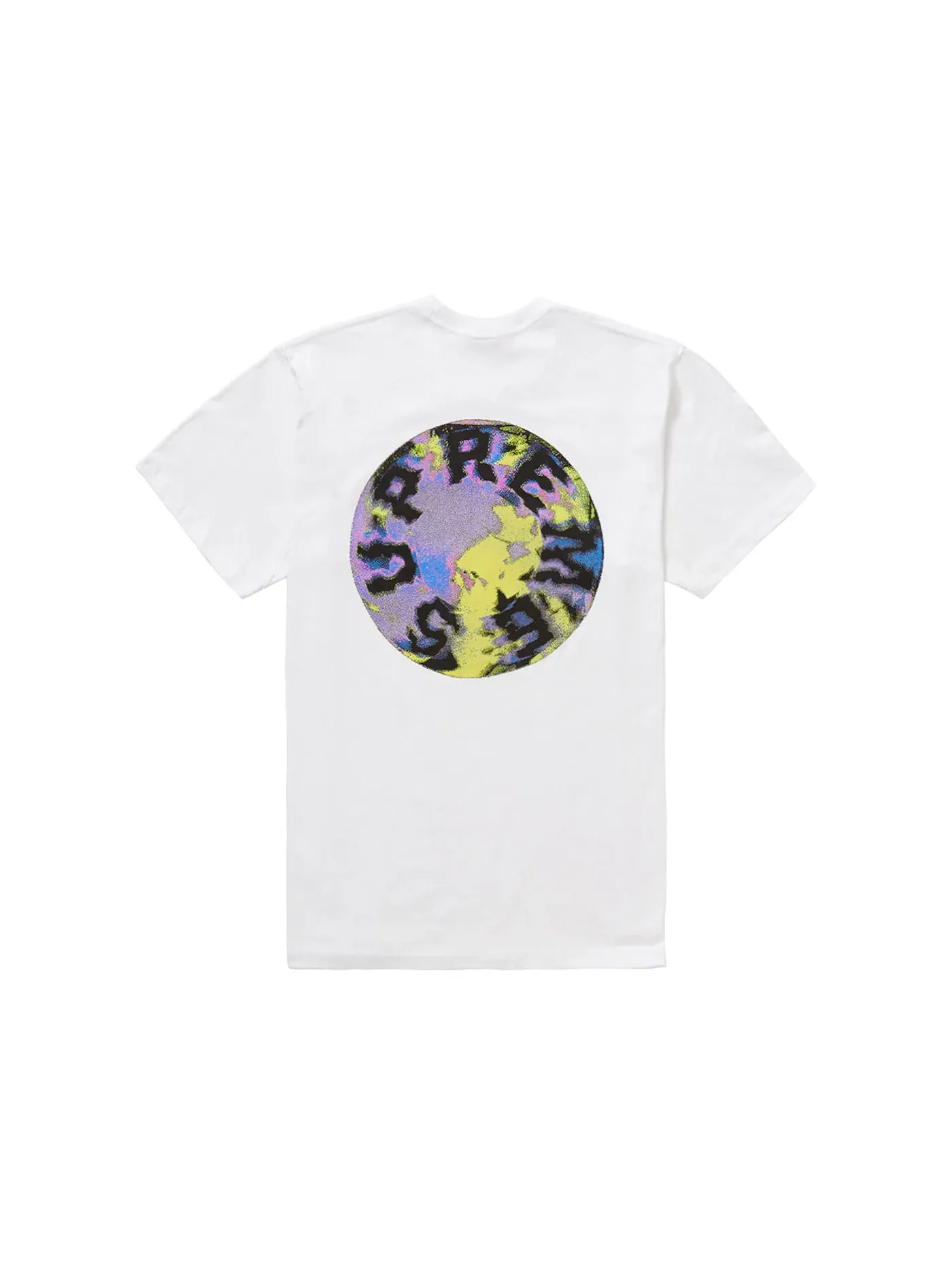 Мужская футболка с принтом Supreme Marble Tee Supreme — изображение 1 из 2, белый