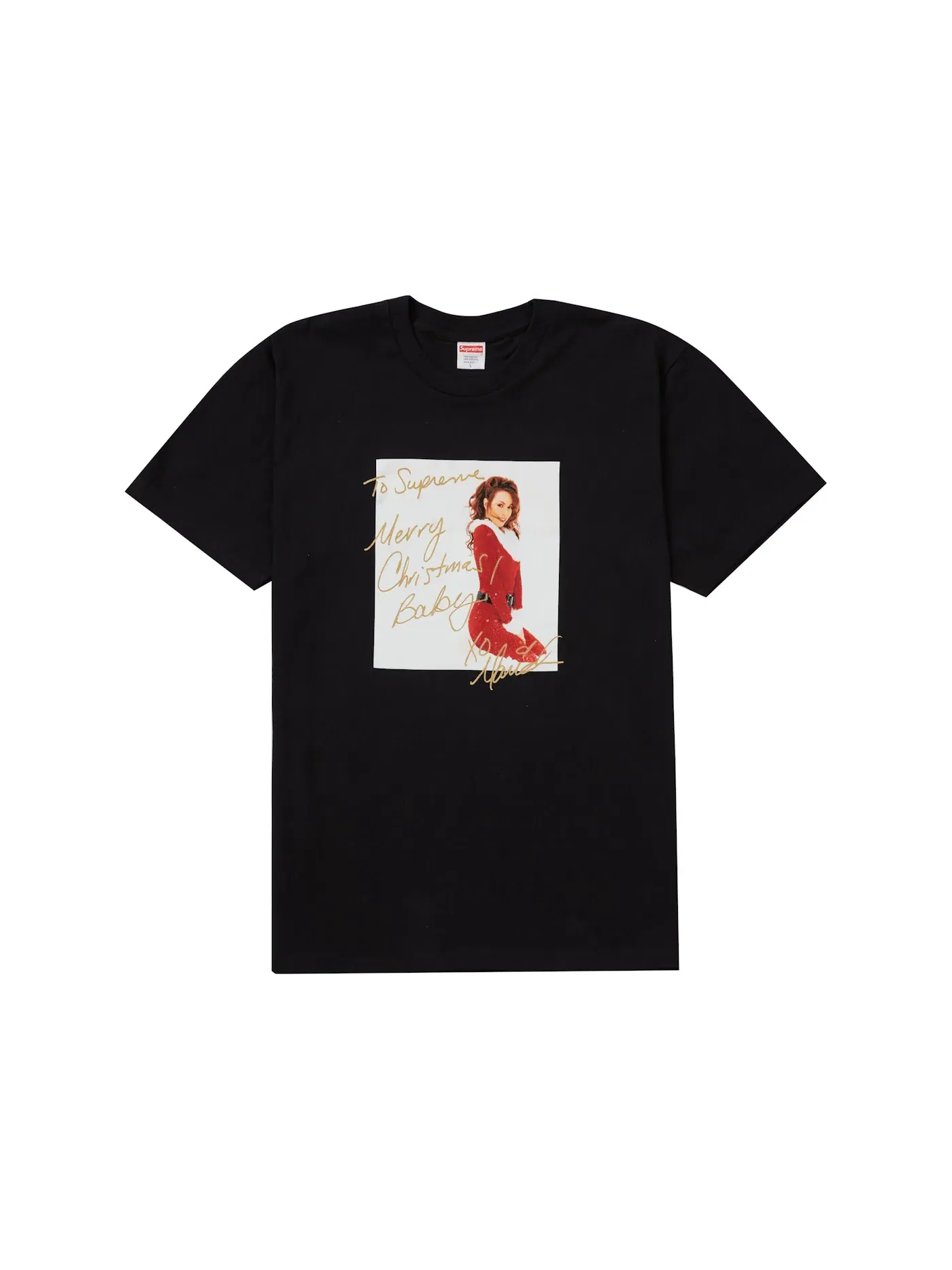 Мужская футболка с принтом Tee Supreme — изображение 1 из 1, черный