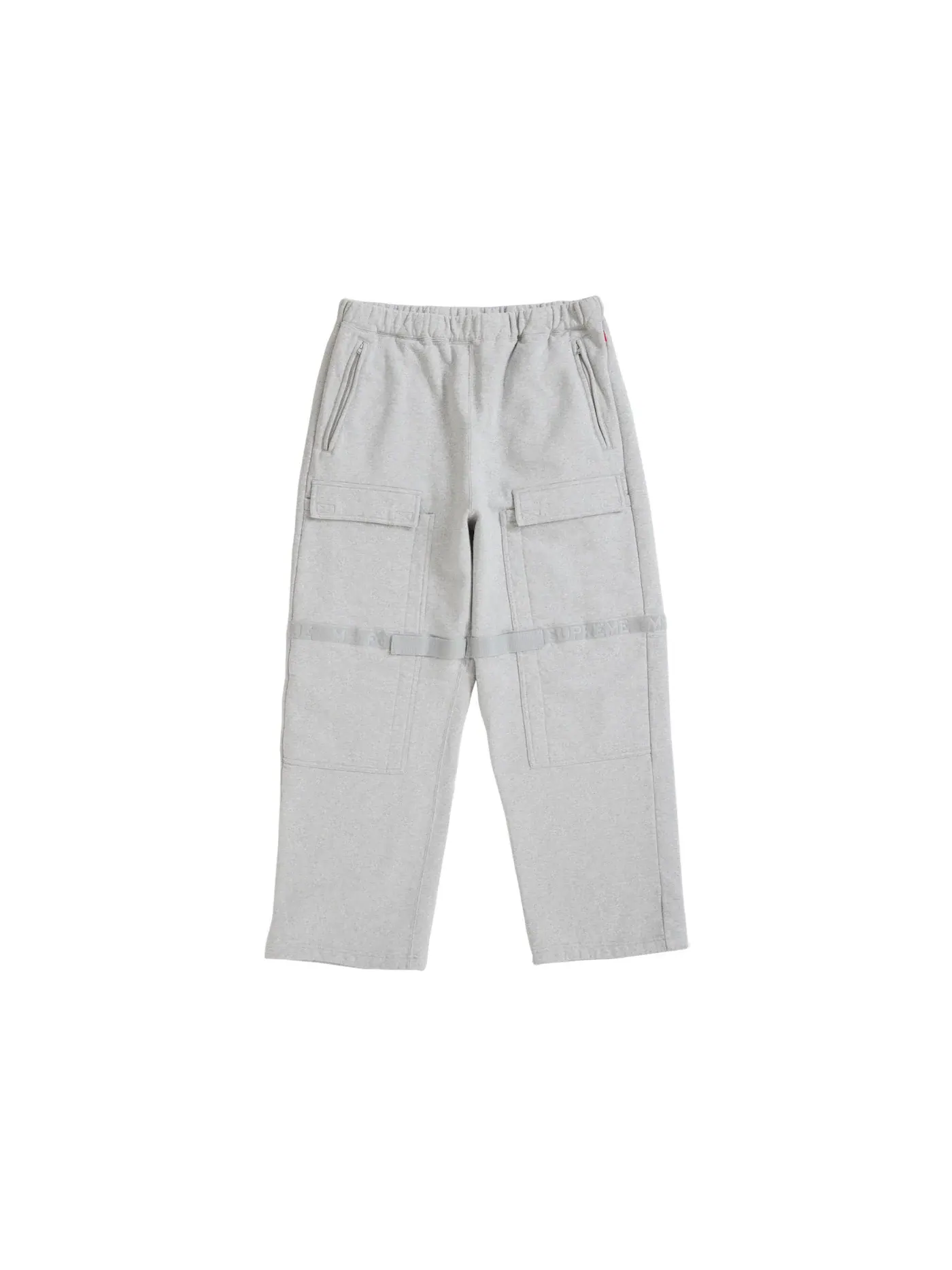 Мужские спортивные штаны с карго-карманами Sweatpant Supreme — изображение 1 из 2, серый
