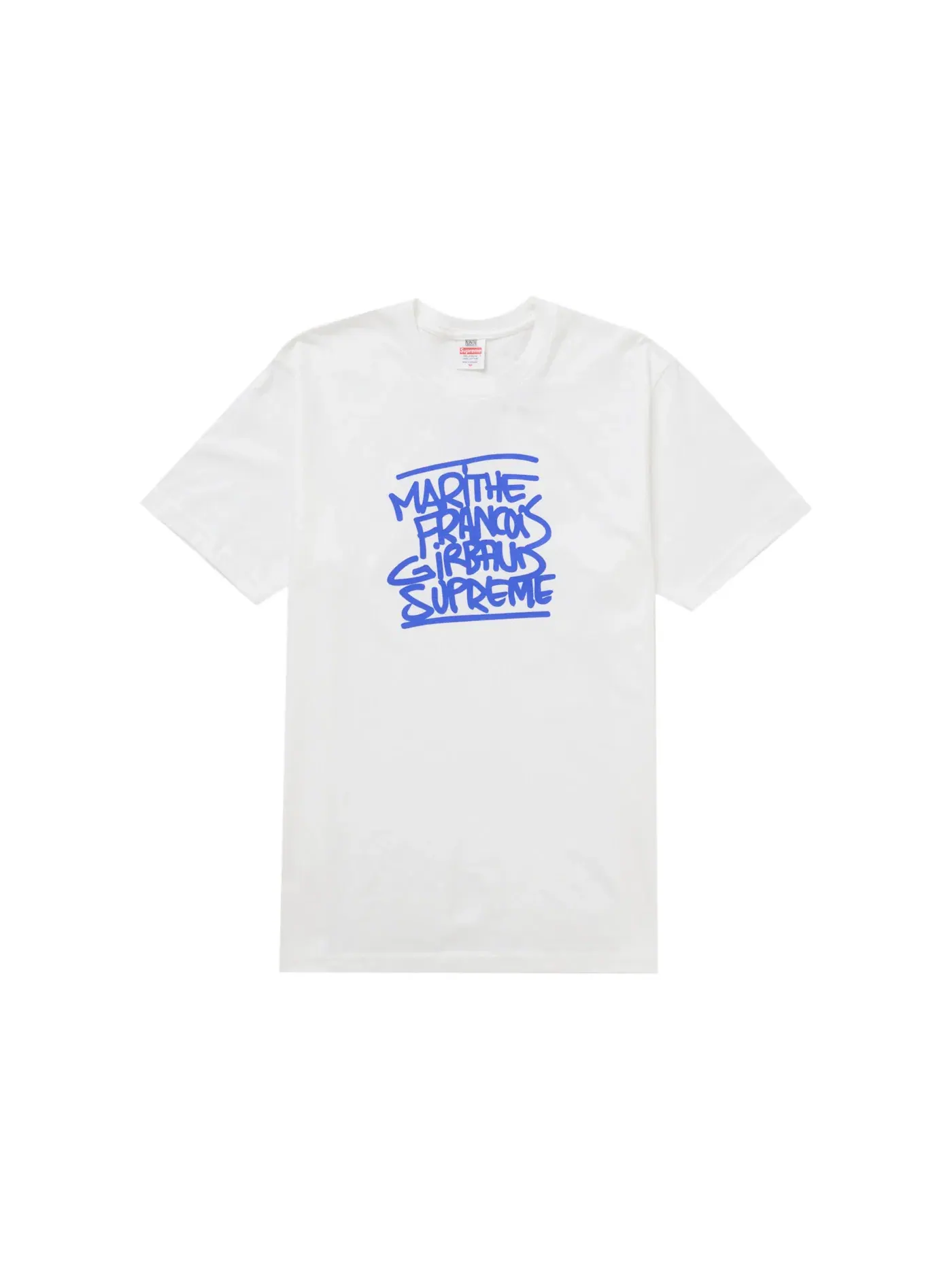 Мужская футболка с принтом Tee Supreme — изображение 1 из 1, белый