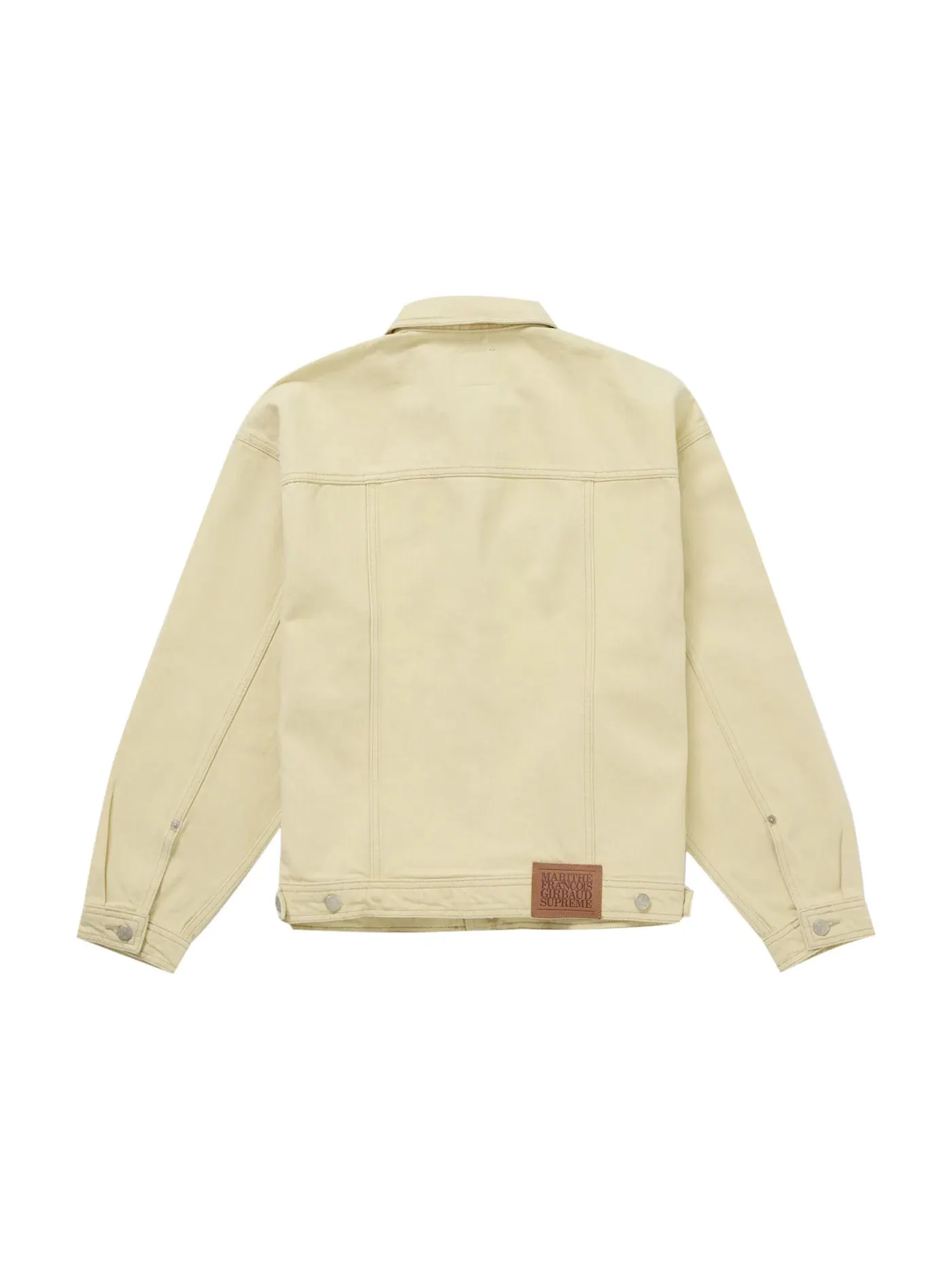 Мужская джинсовая куртка с боковыми швами Supreme Marithé + François Girbaud X-Seam Denim Trucker Jacket — изображение 3 из 3