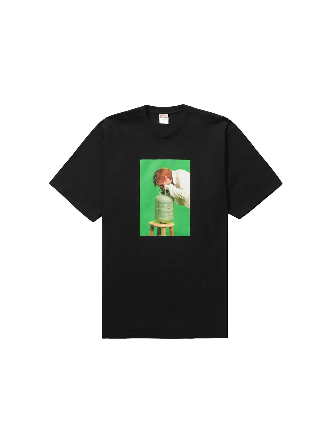 Мужская футболка Supreme Mark Leckey GreenScreen Tee — изображение 1 из 2, черный
