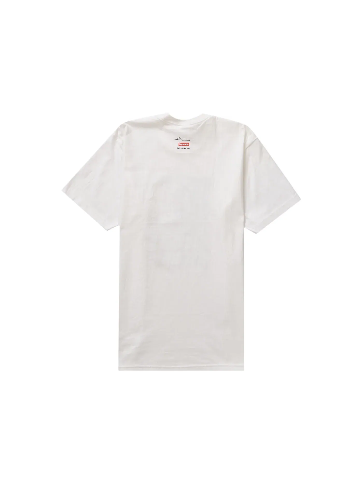 Мужская футболка с принтом Supreme Mark Leckey GreenScreen Tee — изображение 2 из 2, белый