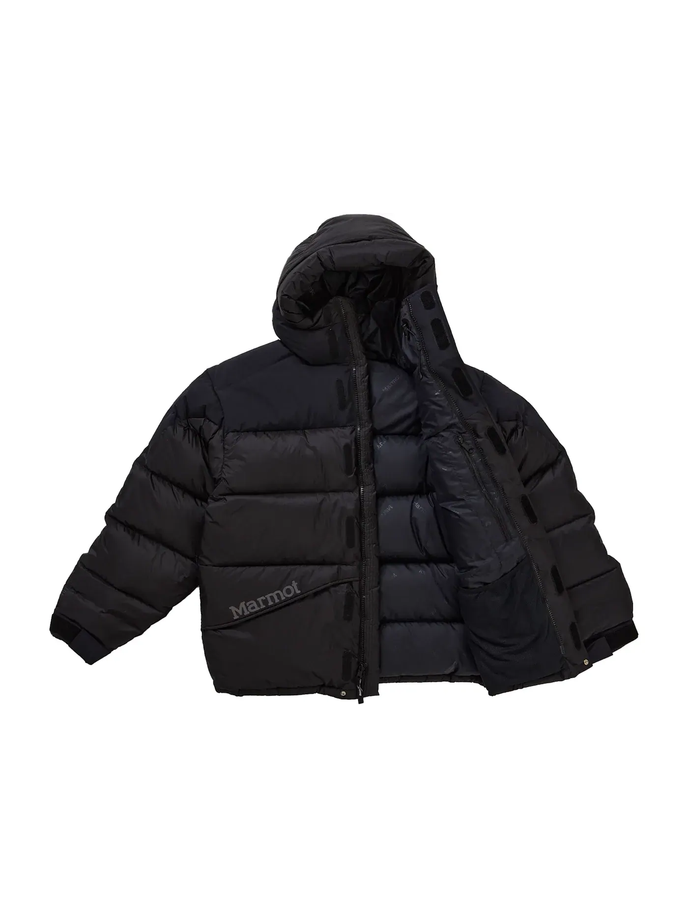 Мужская куртка-пуховик с наполнителем 800 Fill Down Parka Black Supreme — изображение 3 из 5, черный