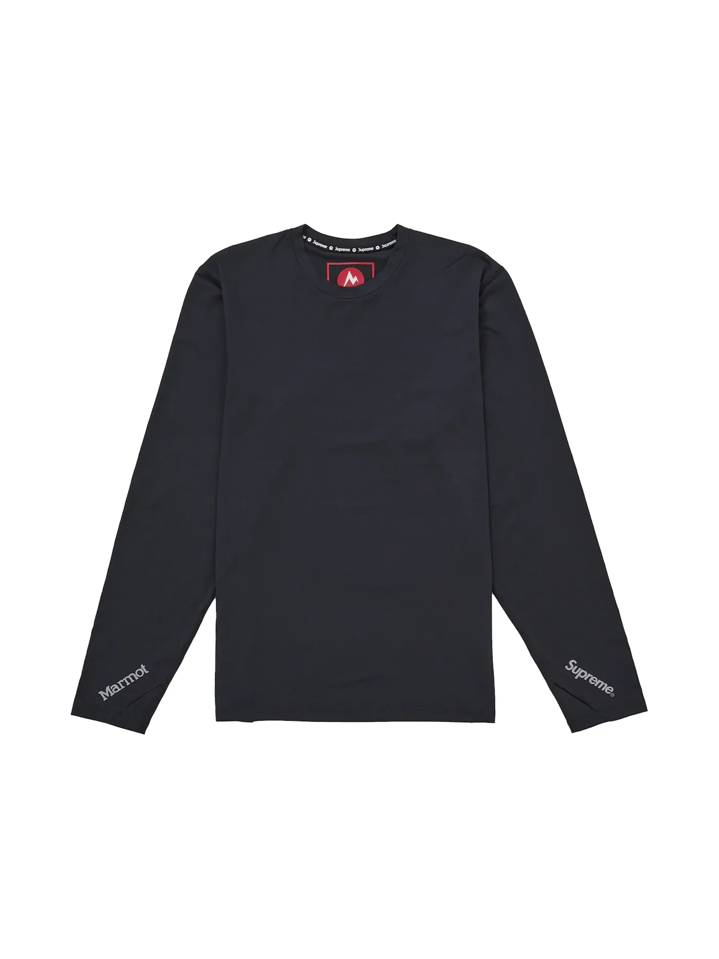 Мужская футболка с длинным рукавом Supreme Top — изображение 1 из 2, черный