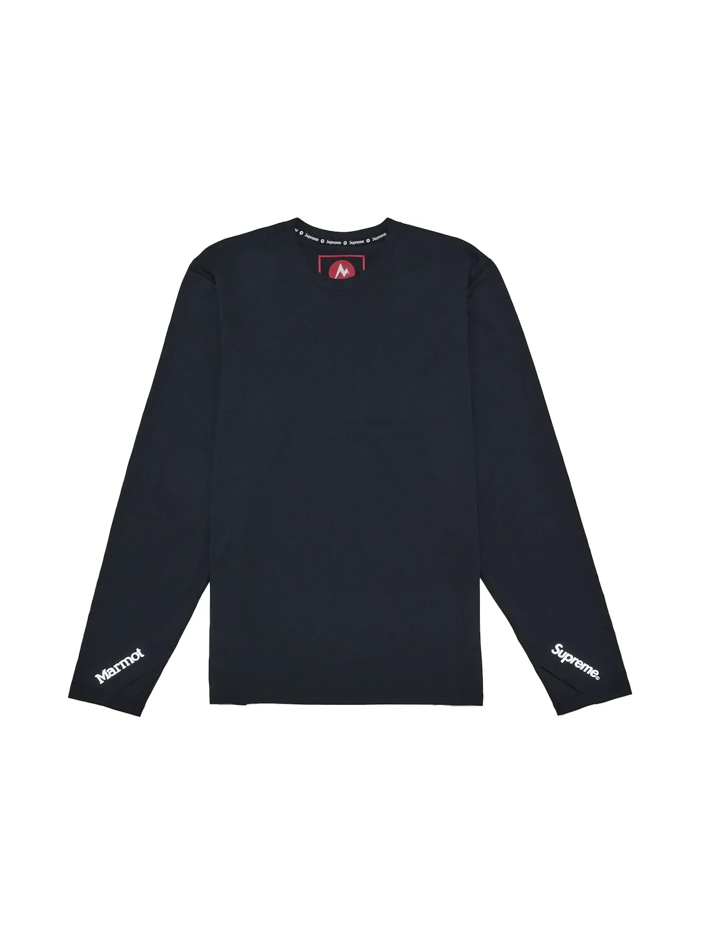 Мужская футболка с длинным рукавом Supreme Top — изображение 2 из 2, черный