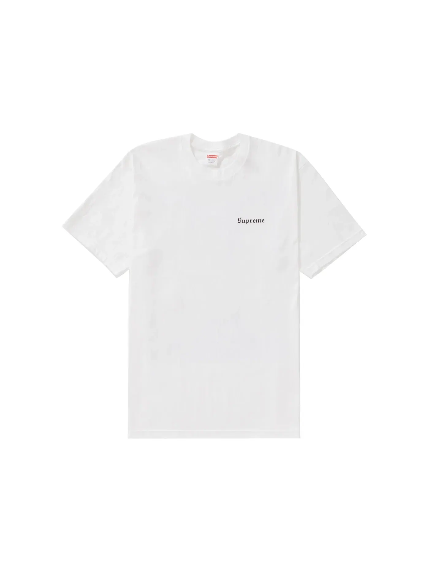 Мужская футболка с принтом Big Heat Supreme — изображение 1 из 2, белый