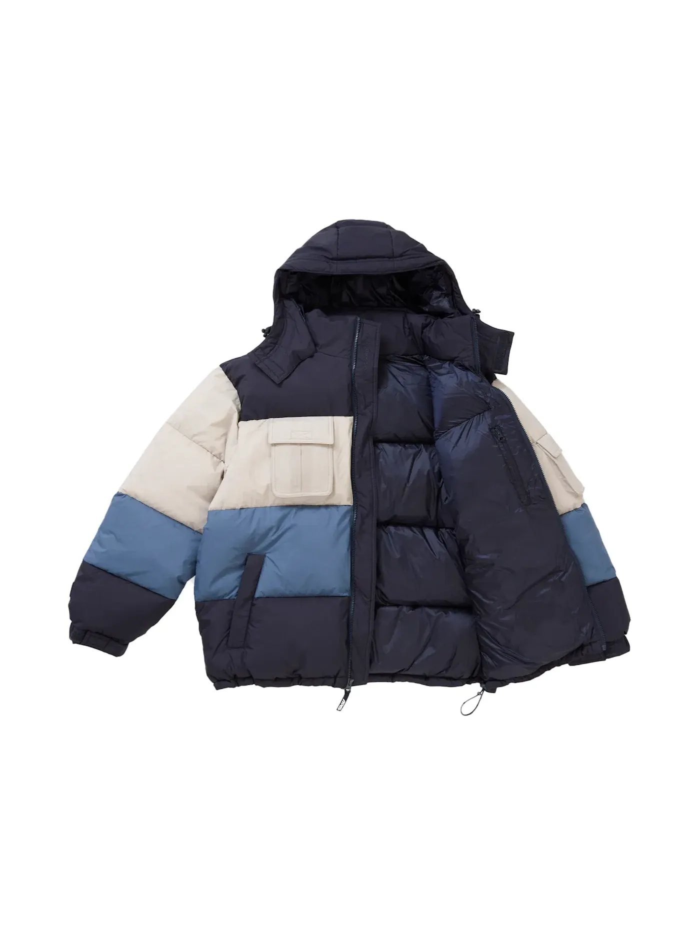 Мужская пуховая куртка с принтом Supreme Martine Rose Down Puffer Jacket — изображение 2 из 5, мульти