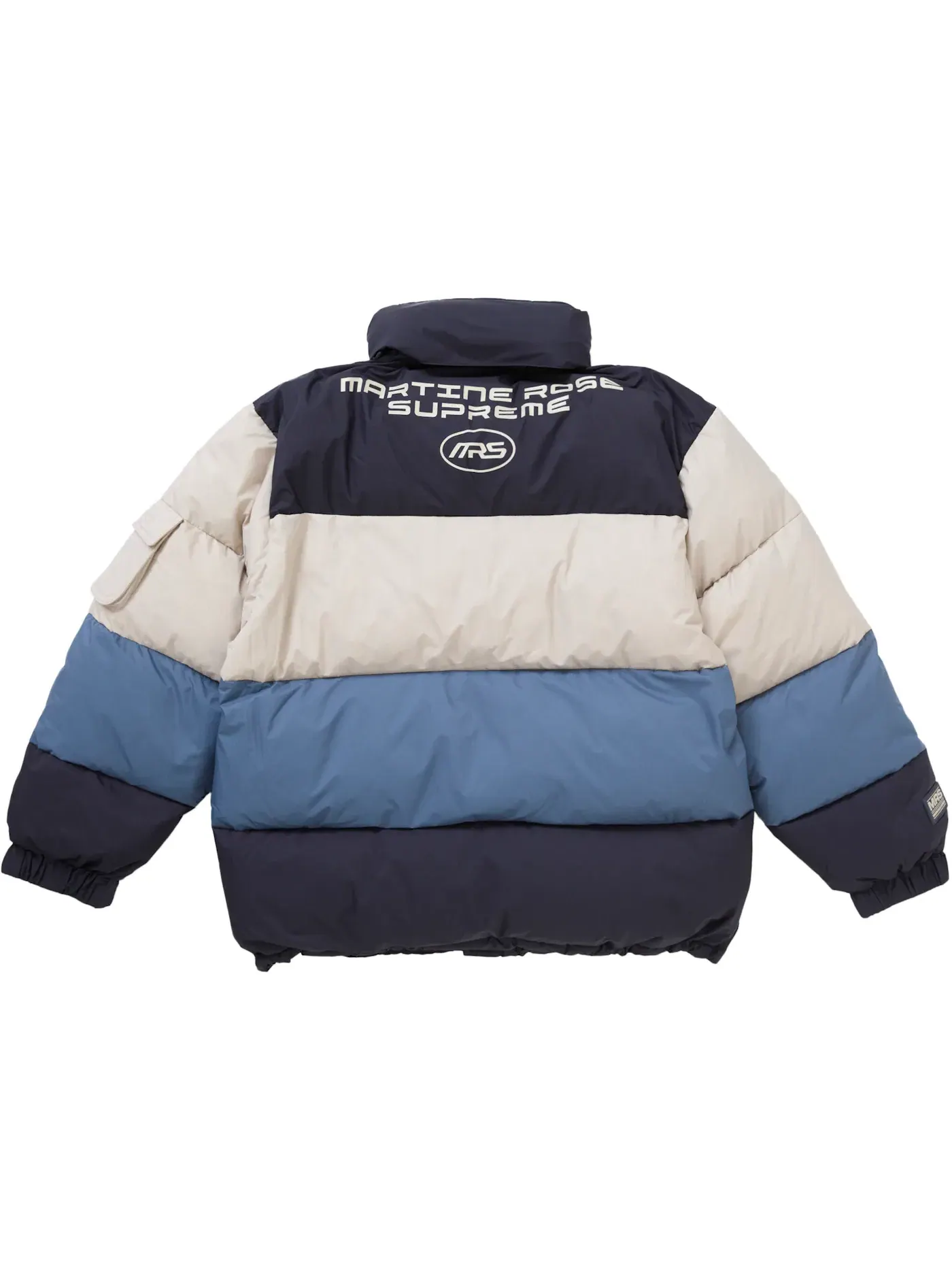 Мужская пуховая куртка с принтом Supreme Martine Rose Down Puffer Jacket — изображение 5 из 5, мульти