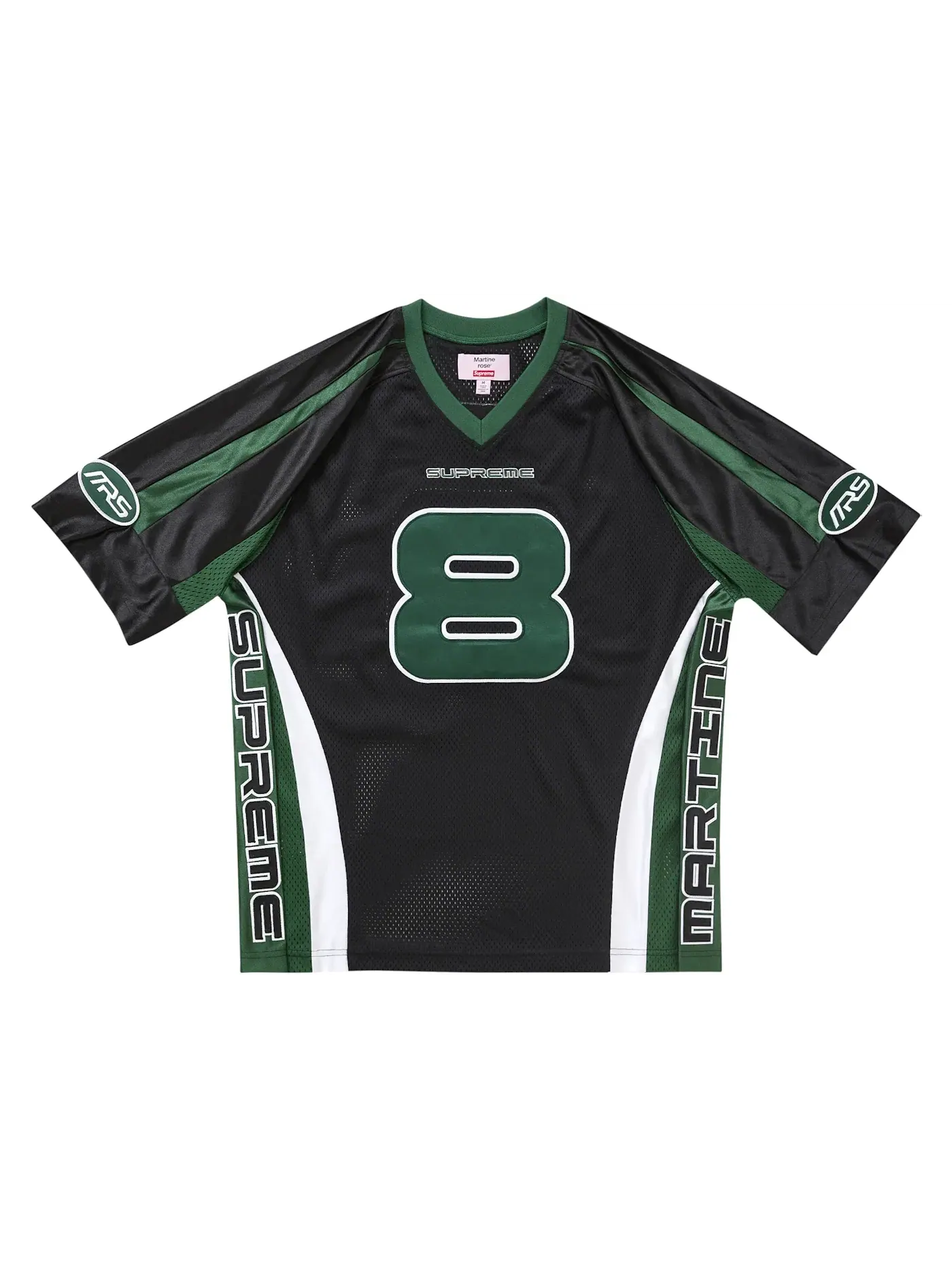 Мужская футбольная джерси с принтом Jersey Supreme — изображение 1 из 2, черный