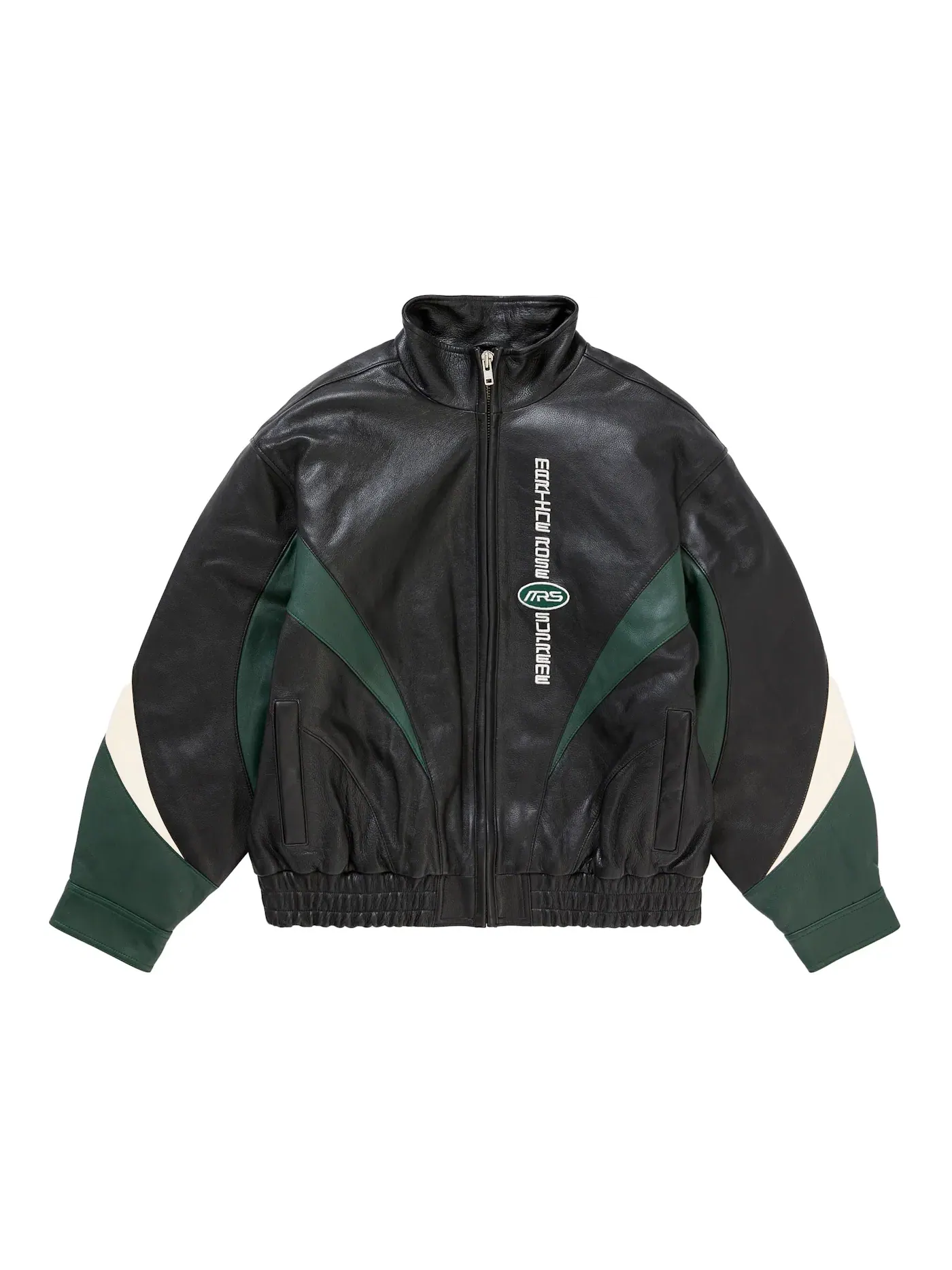 Мужская кожаная куртка от Supreme x Martine Rose — изображение 1 из 3, черный