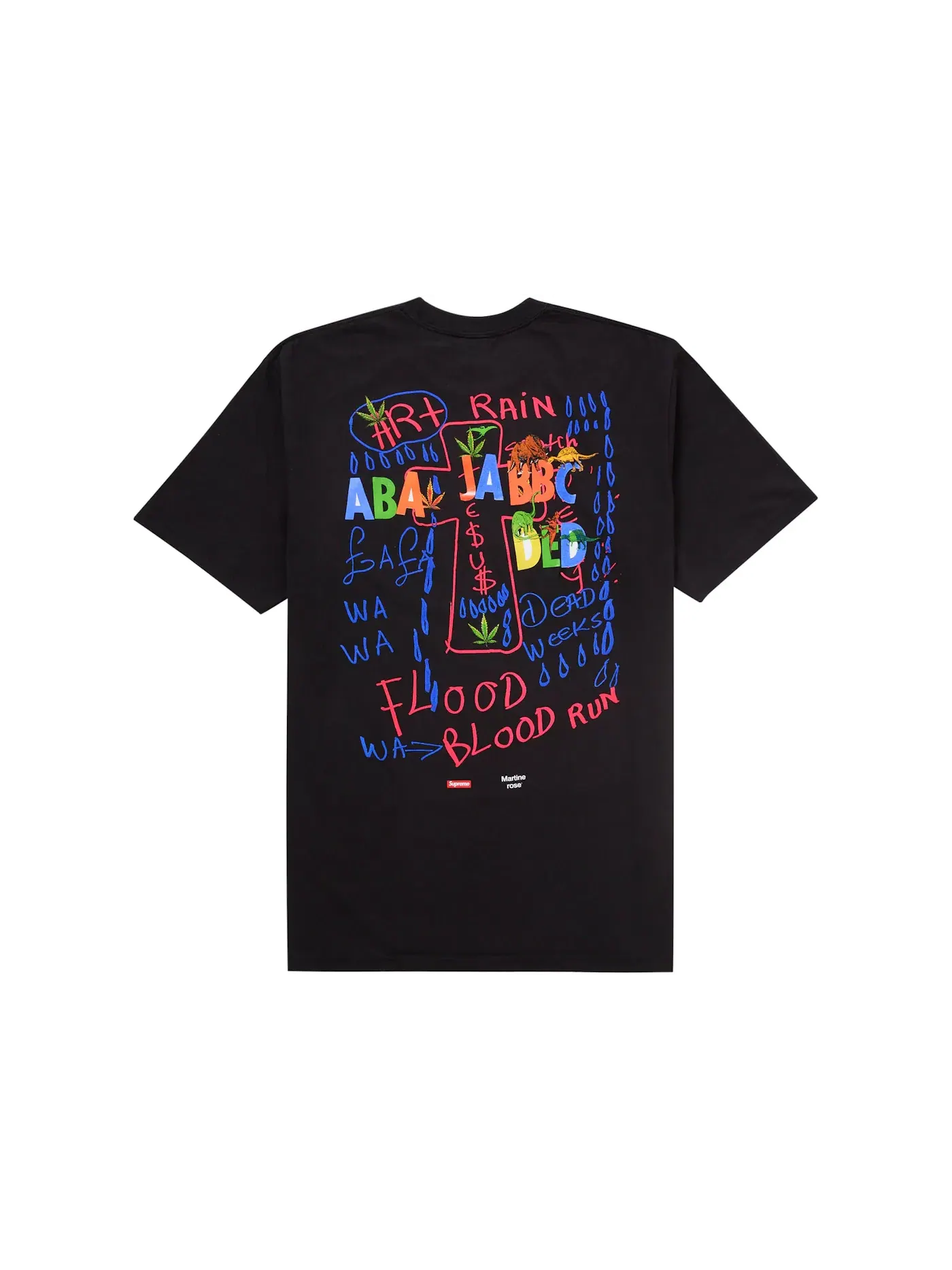 Мужская футболка с принтом Tee Supreme — изображение 2 из 2, черный