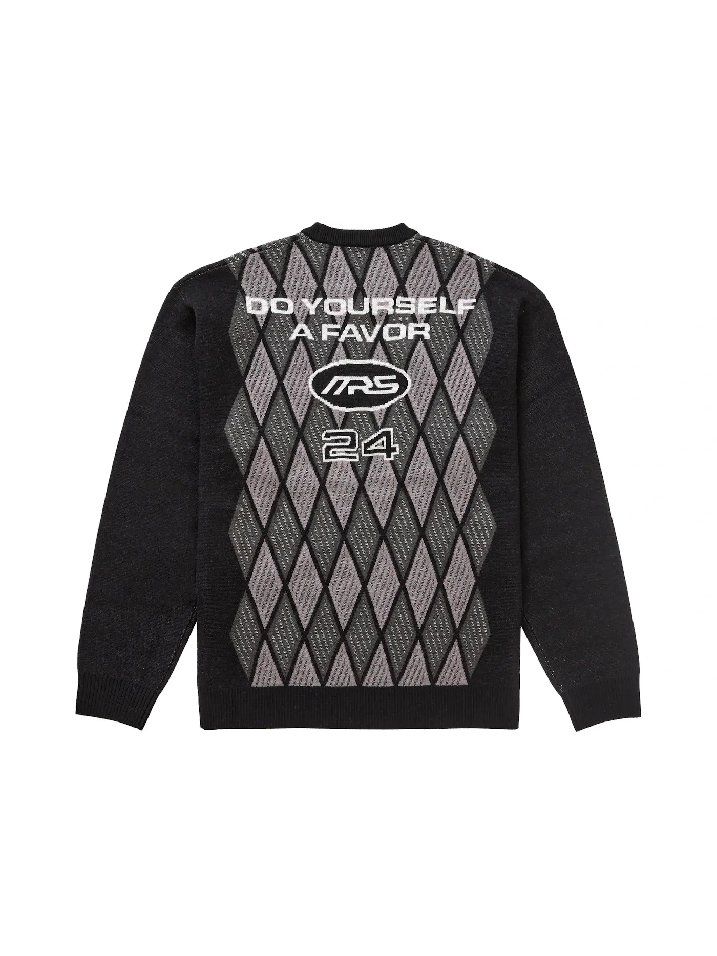Мужской свитер с моделью Sweater Supreme — изображение 2 из 2, черный