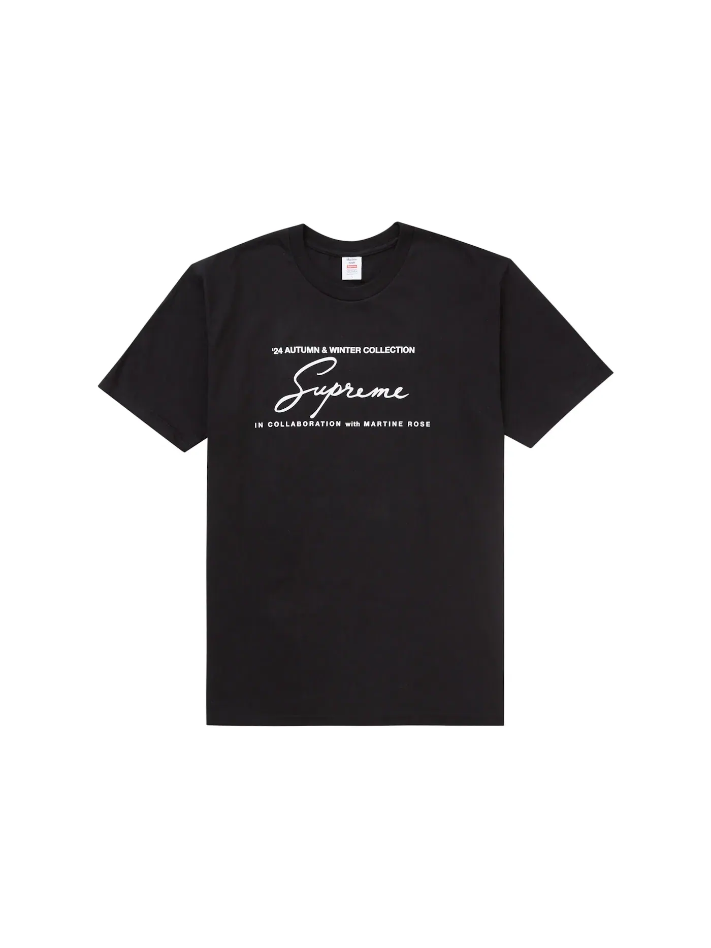 Мужская футболка Supreme Martine Rose Tee — изображение 1 из 1, черный