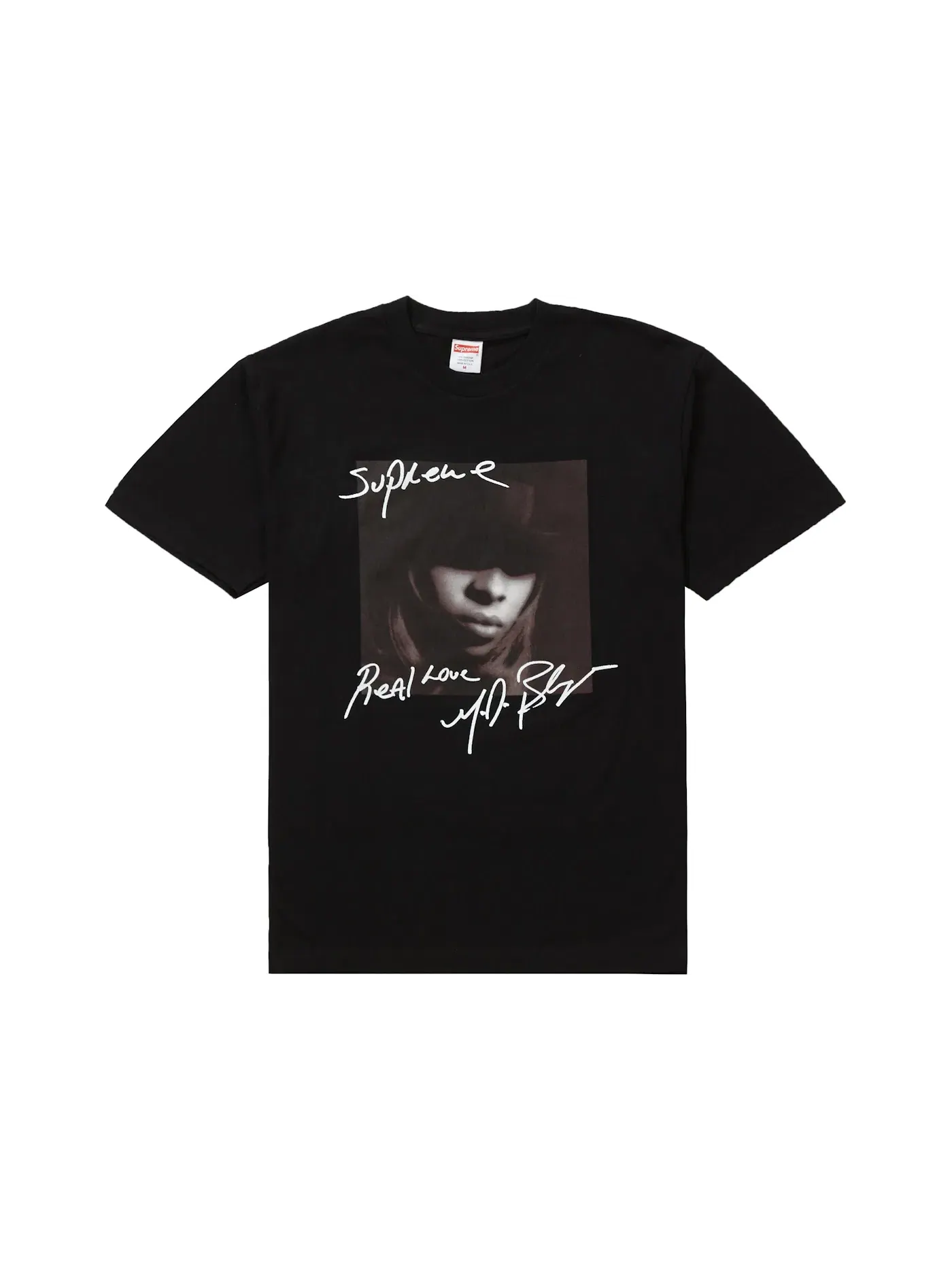 Мужская футболка с принтом Tee Supreme — изображение 1 из 1, черный