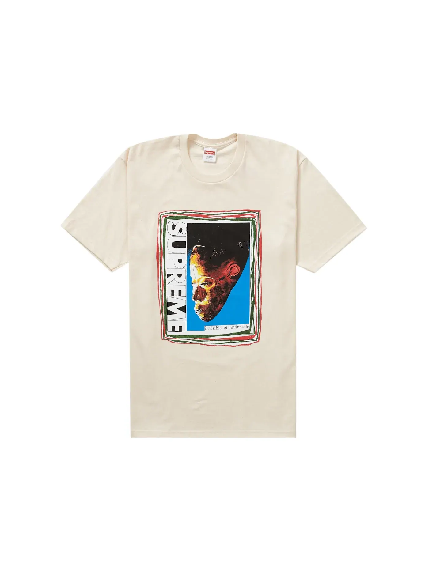 Мужская футболка с принтом Supreme Tee — изображение 1 из 1, прозрачный
