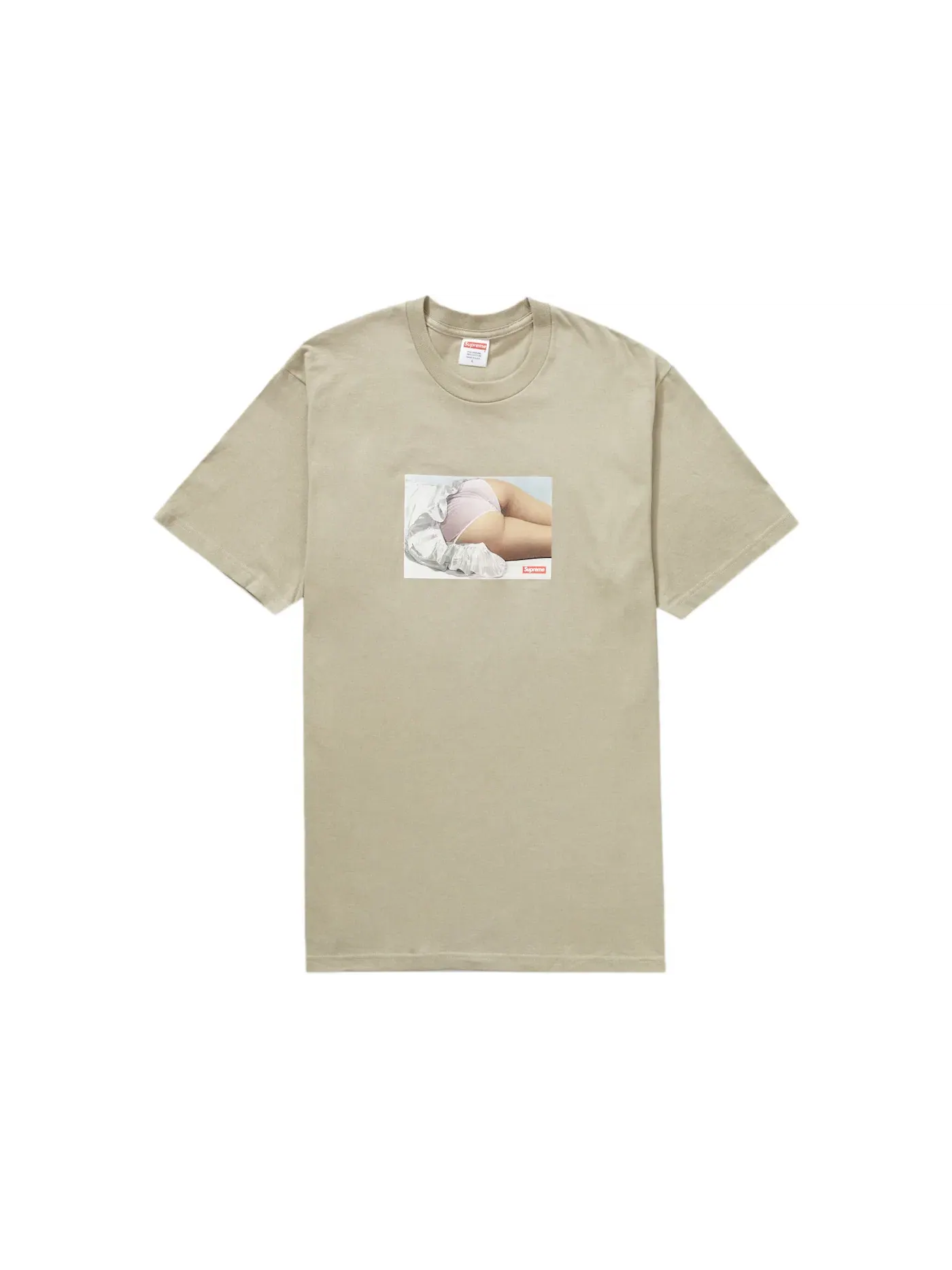 Мужская футболка Supreme Tee — изображение 1 из 1, серый