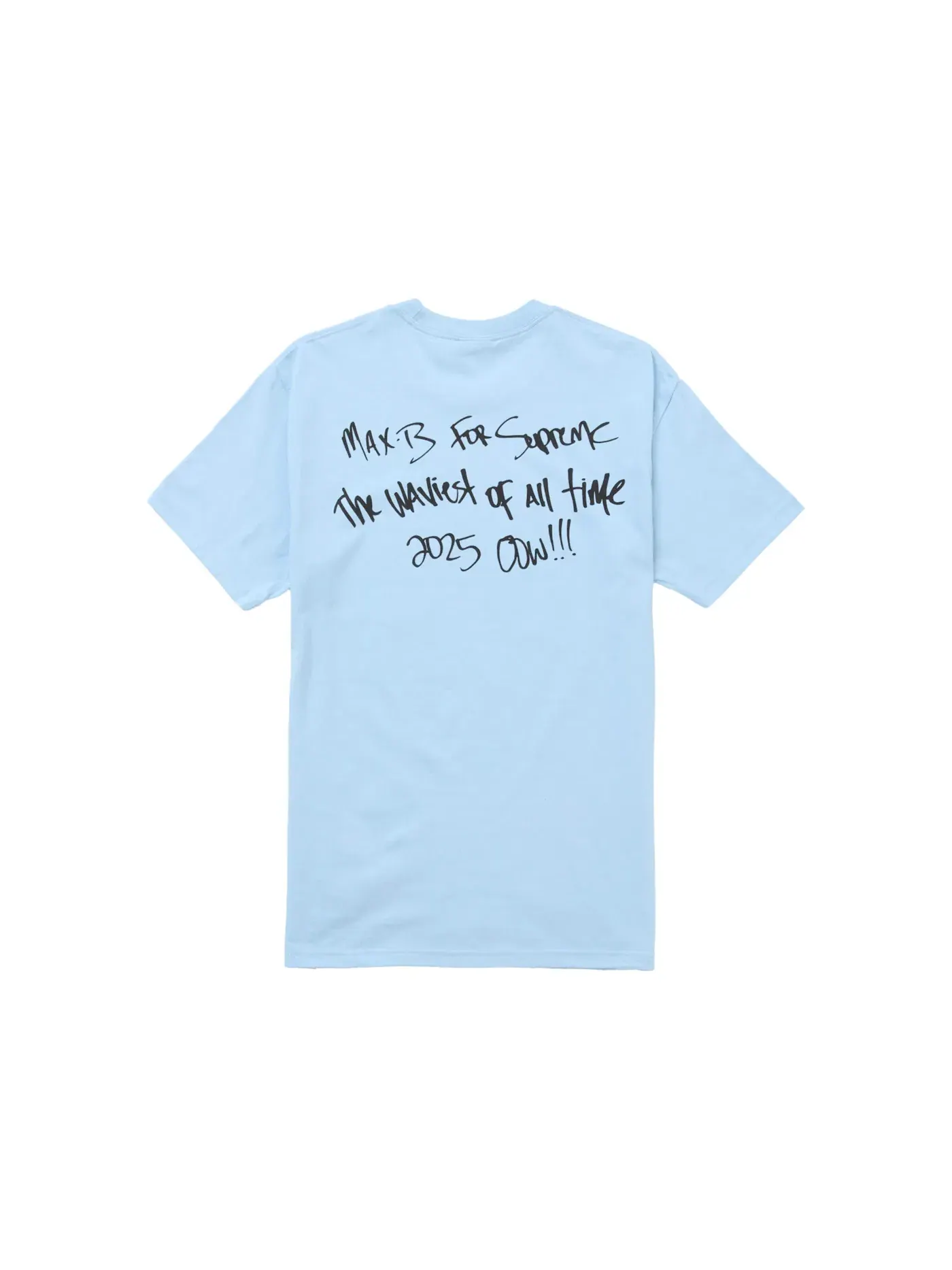 Мужская футболка с принтом Supreme Tee — изображение 2 из 2, синий