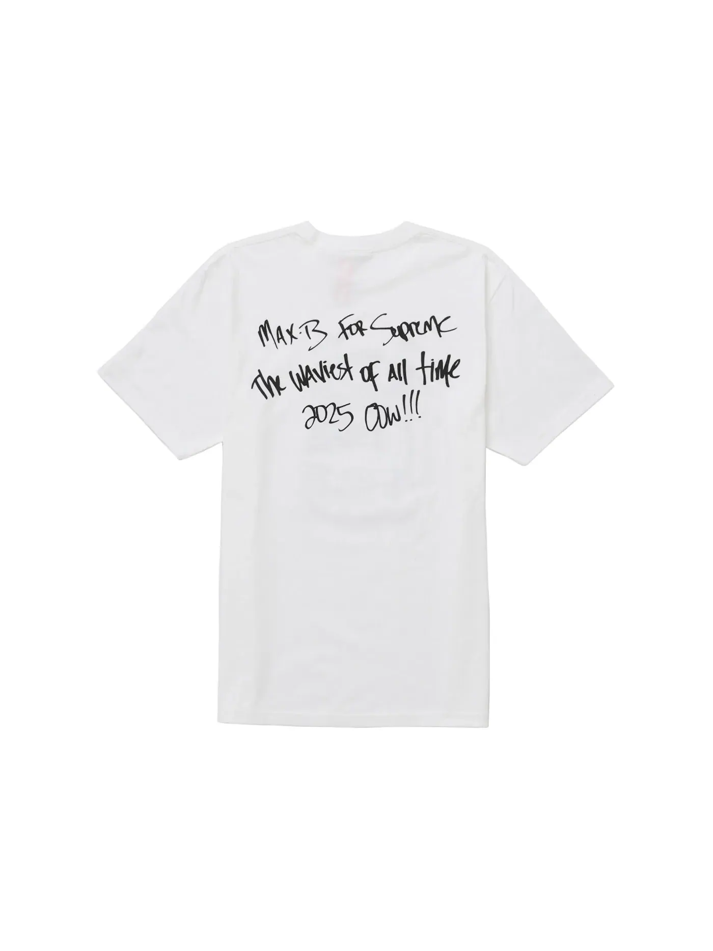 Мужская футболка с принтом Supreme Tee — изображение 2 из 2, белый