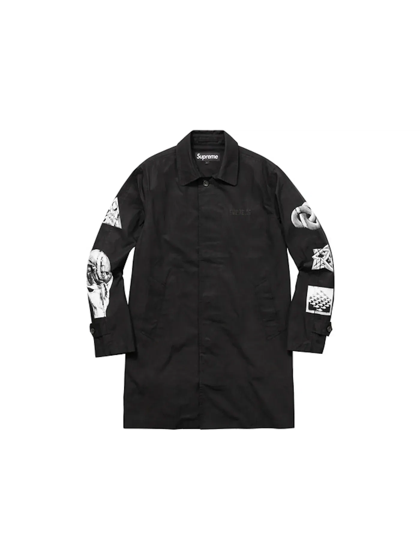 Мужское пальто MC Escher Supreme — изображение 1 из 2, черный