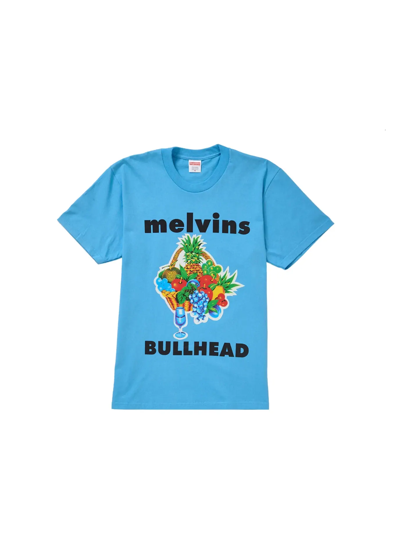 Мужская футболка с принтом Supreme Melvins Bullhead Tee — изображение 1 из 2, яркий синий