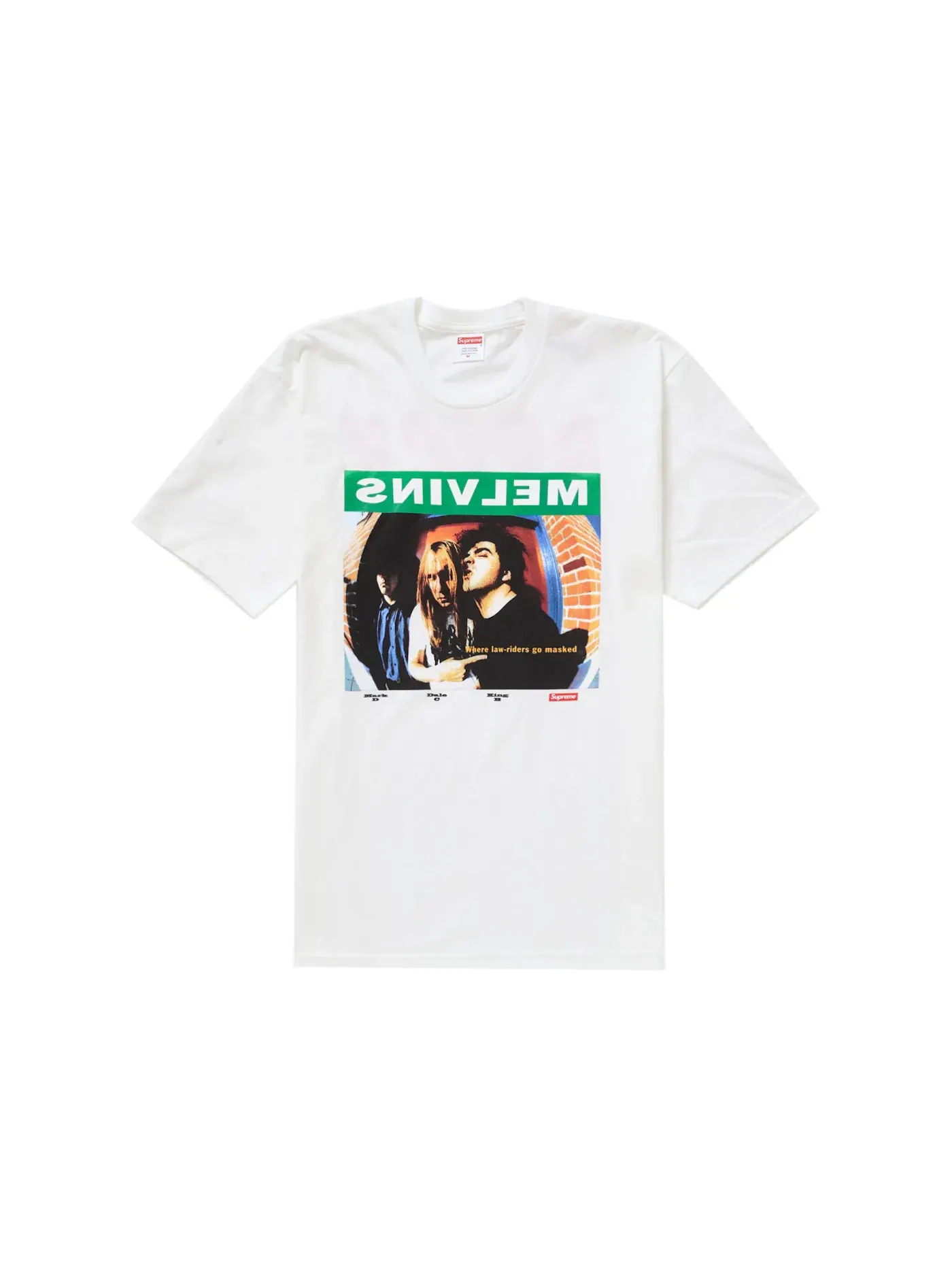 Мужская футболка с принтом Supreme Melvins Prick Tee — изображение 1 из 2, белый