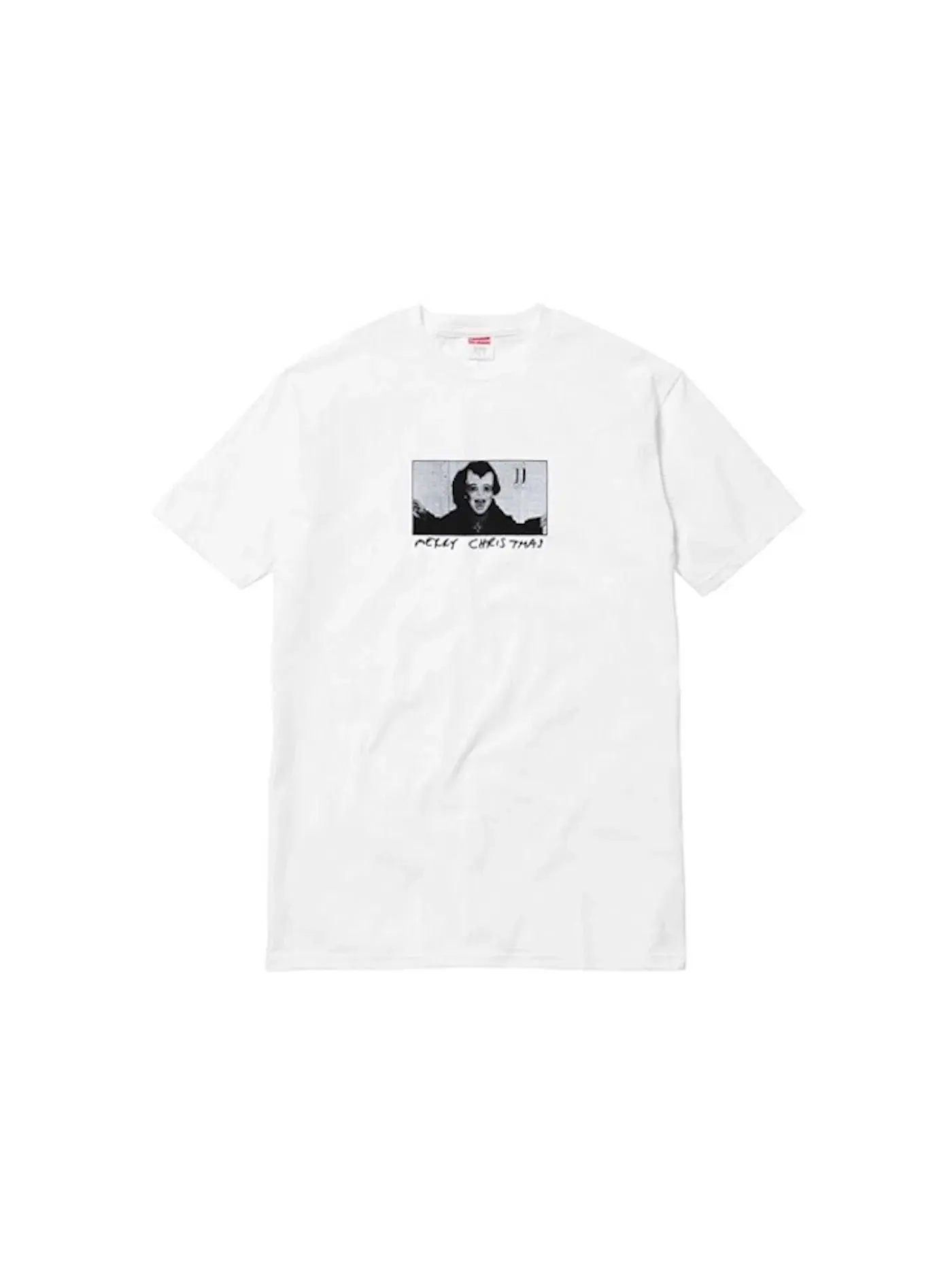 Мужская футболка с принтом Supreme Tee — изображение 1 из 1, белый