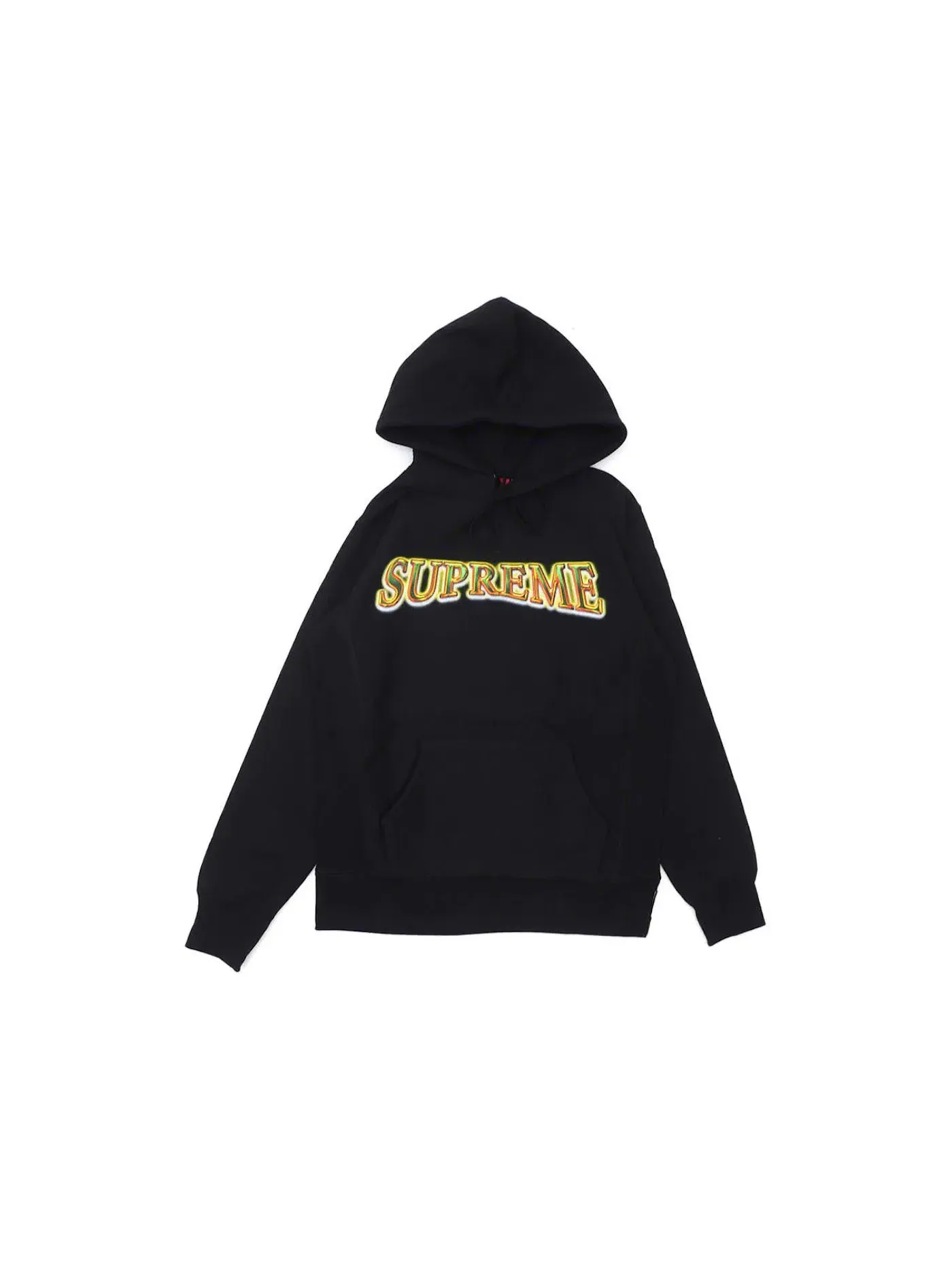 Мужской худи с принтом Supreme Metallic Arc Supreme — изображение 1 из 1, черный