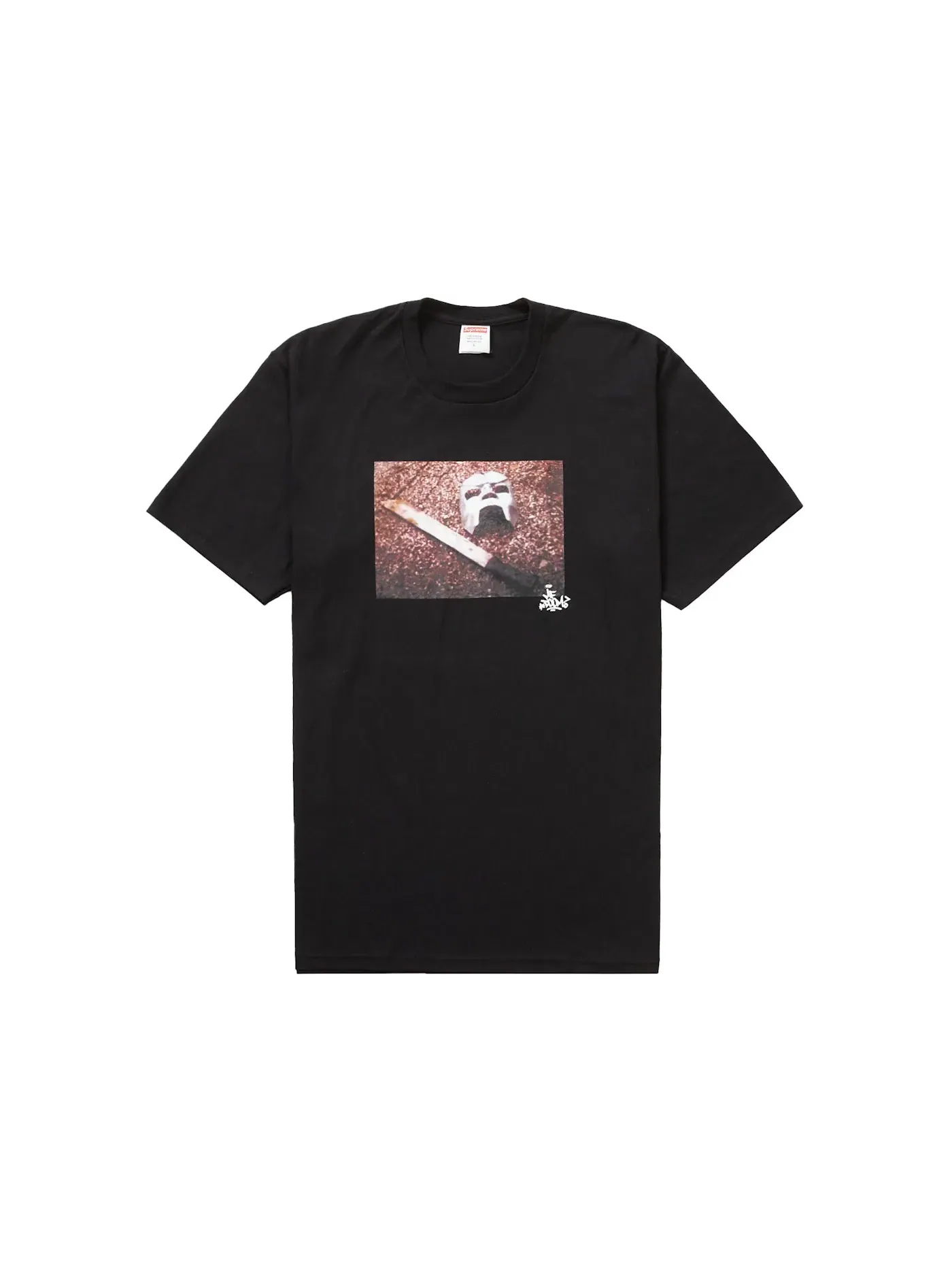 Мужская футболка с принтом Supreme Tee Supreme — изображение 1 из 2, черный
