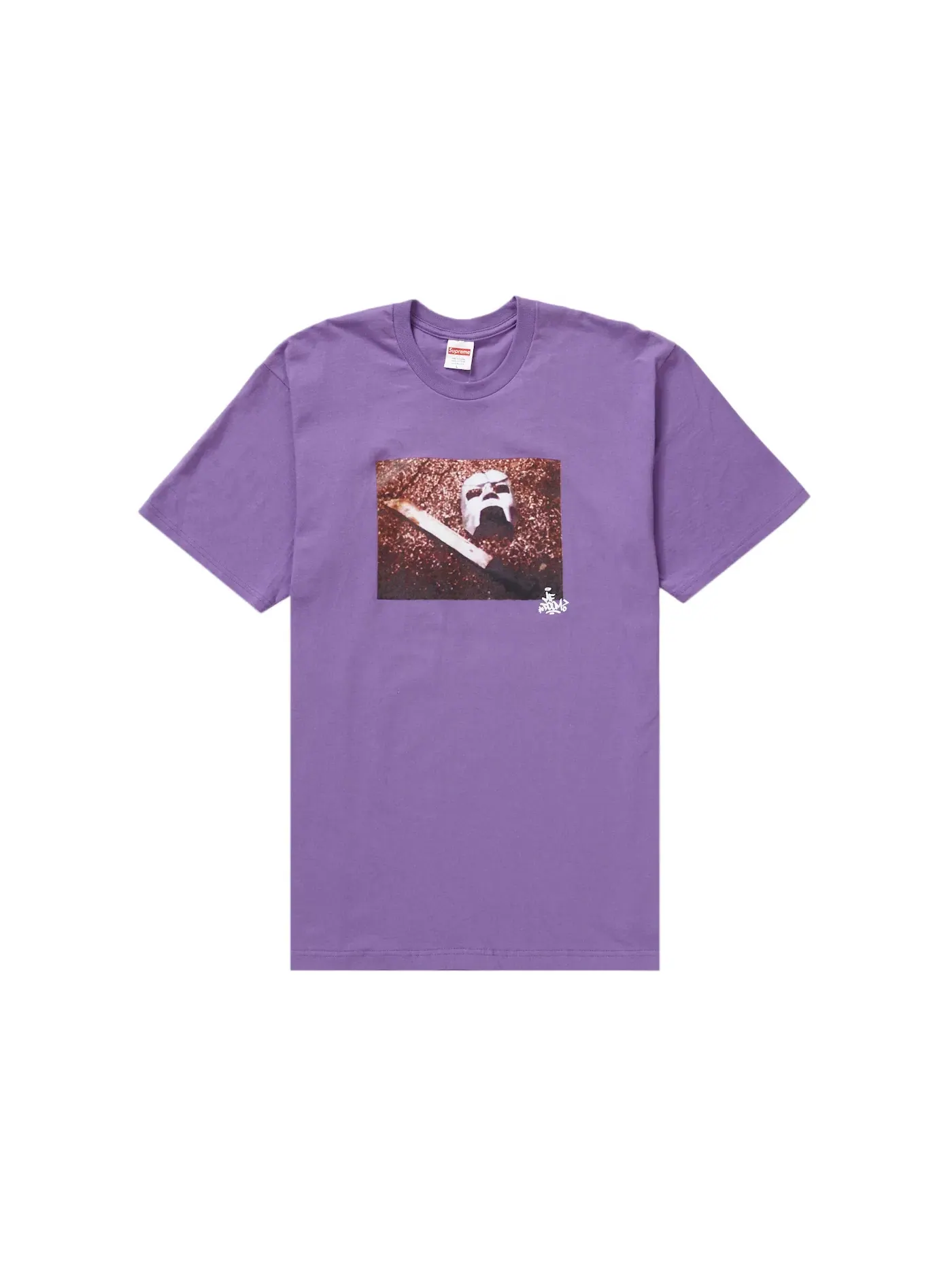 Мужская футболка с принтом Tee Supreme — изображение 1 из 2, фиолетовый