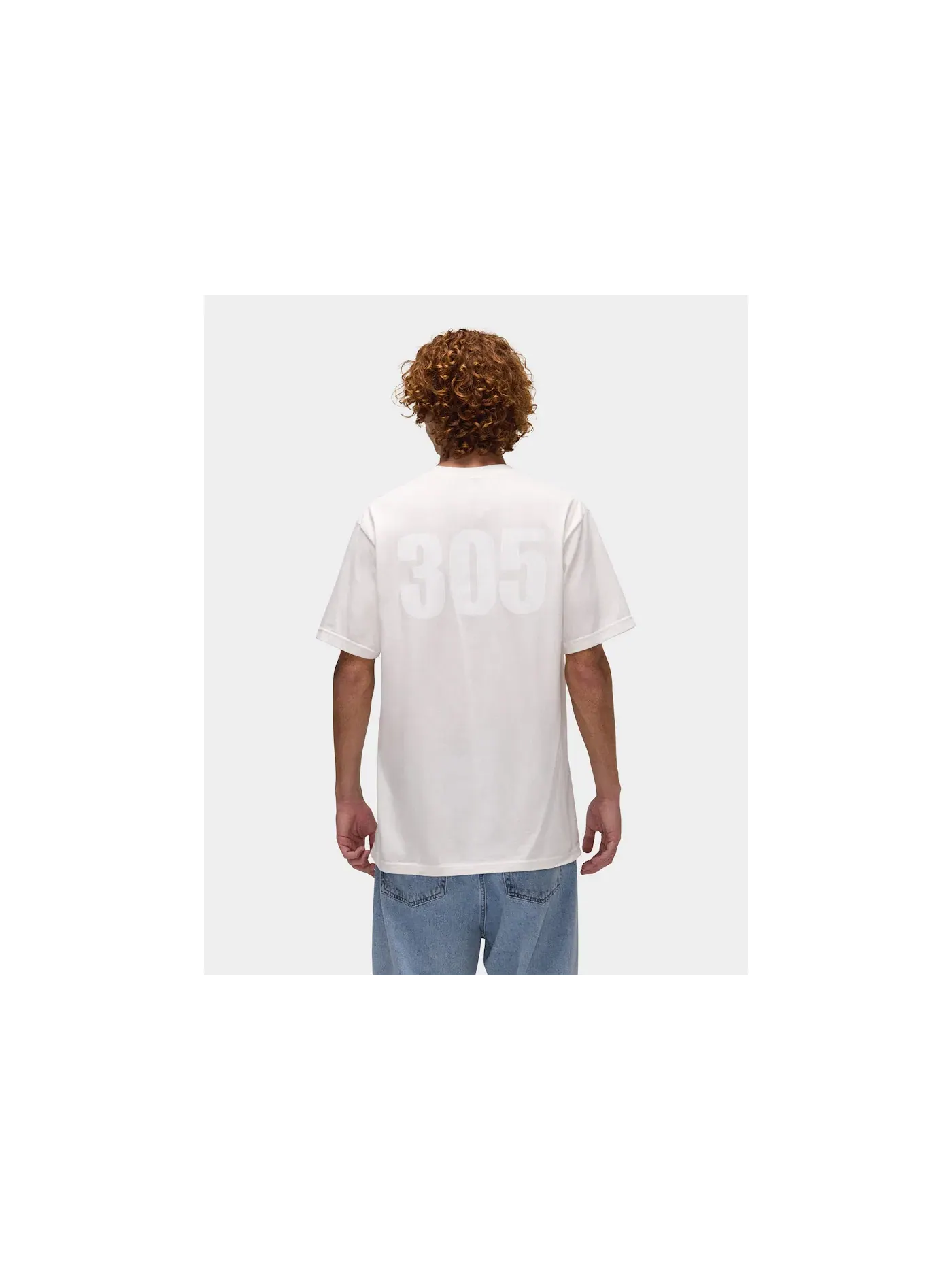 Мужская футболка с принтом Supreme Miami Box Logo Tee — изображение 5 из 6, белый