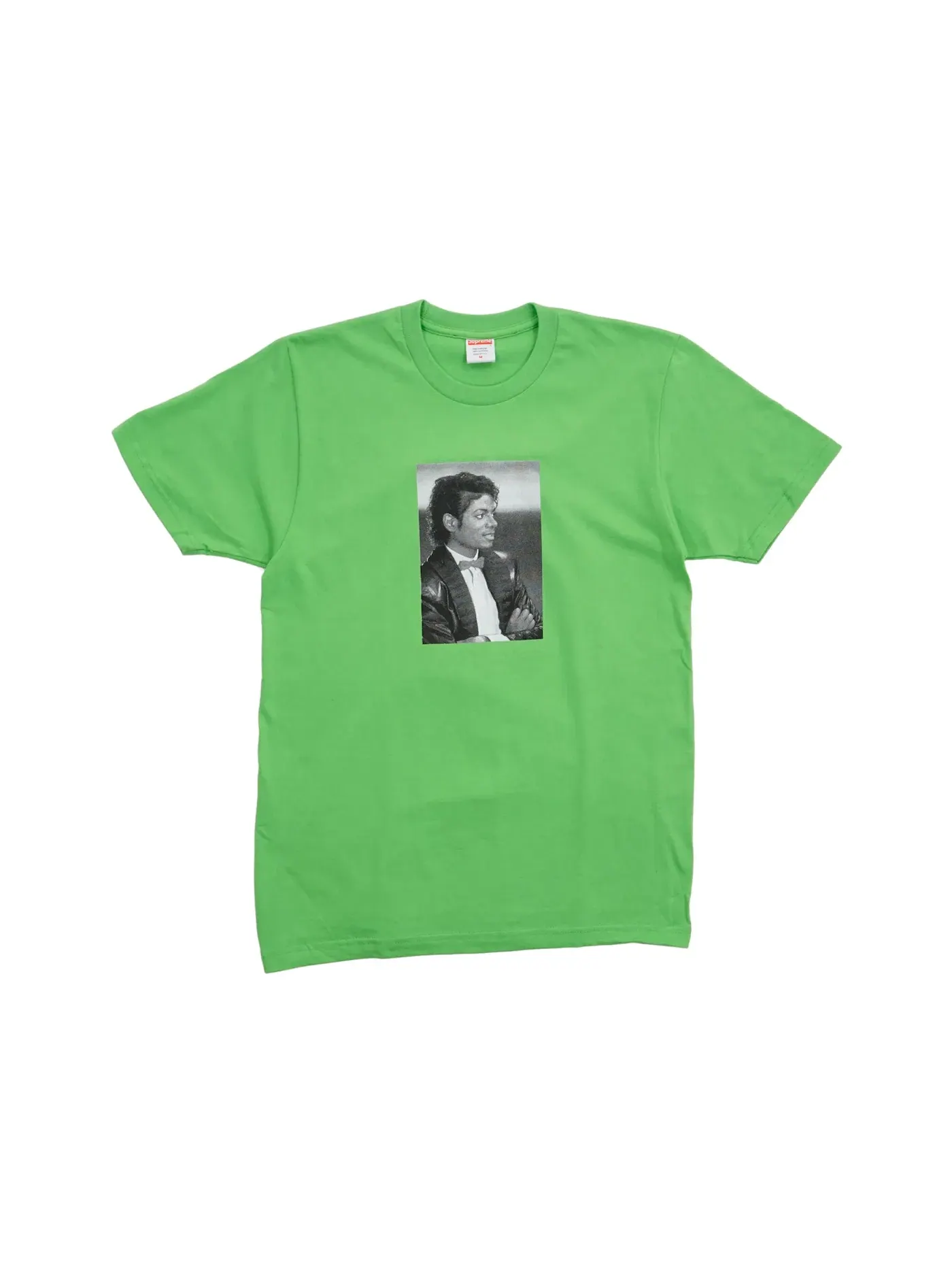 Мужская футболка с принтом Supreme Tee — изображение 1 из 1, зеленый