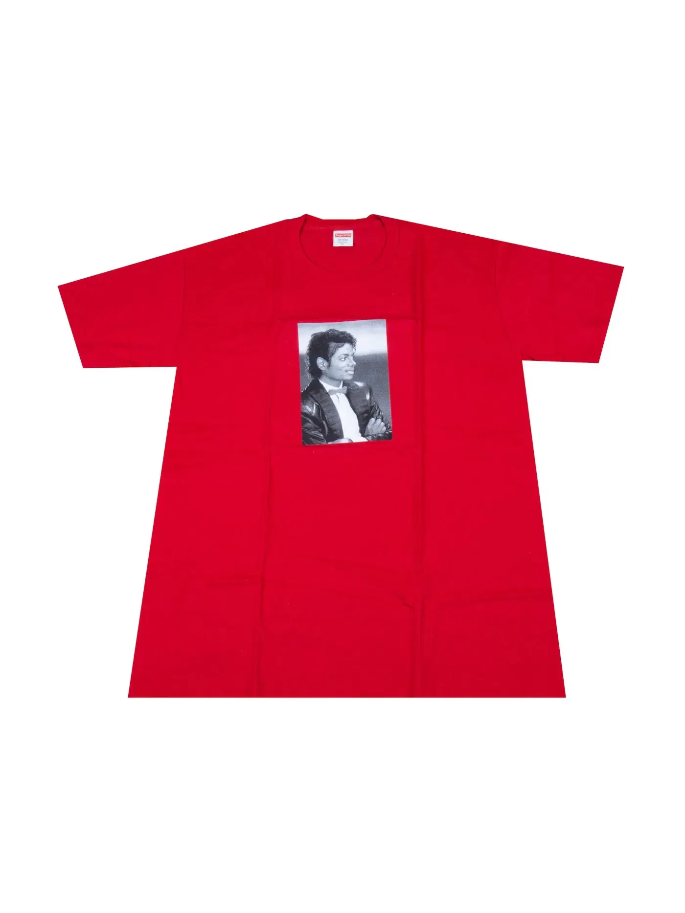 Мужская футболка с принтом Tee Supreme — изображение 1 из 1, красный