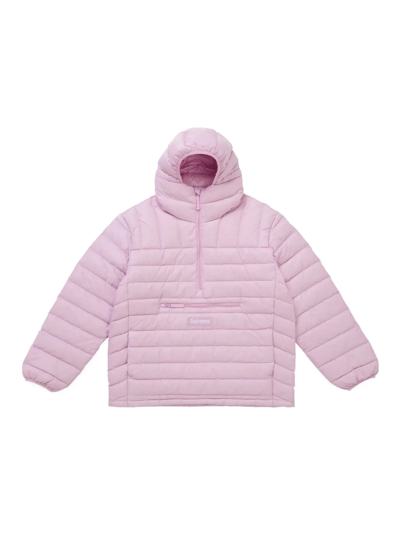 Мужская куртка-пуховик полузастежка с капюшоном Supreme Micro Down Half Zip Hooded Pullover FW25 — изображение 1 из 1