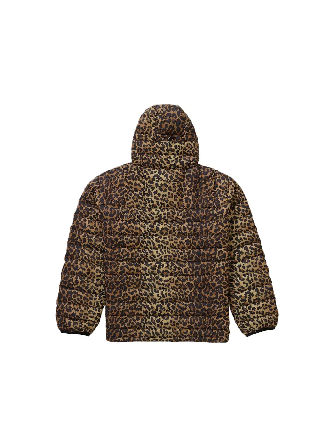 Мужская куртка с капюшоном на молнии Supreme Micro Down Half Zip Hooded Pullover — изображение 2 из 2, леопардовый