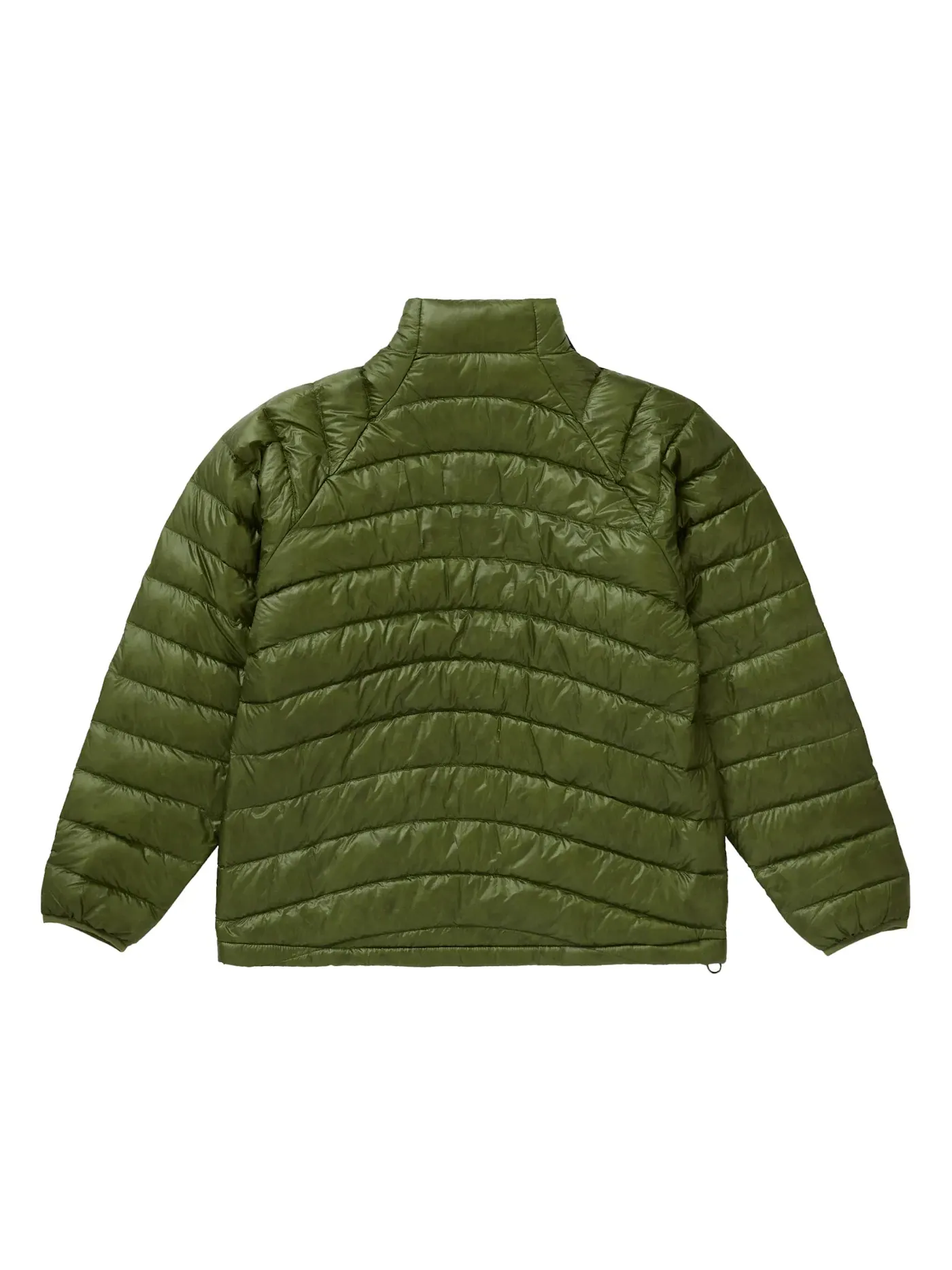 Мужская куртка-пуховик Supreme Micro Down Jacket — изображение 3 из 3, оливковый