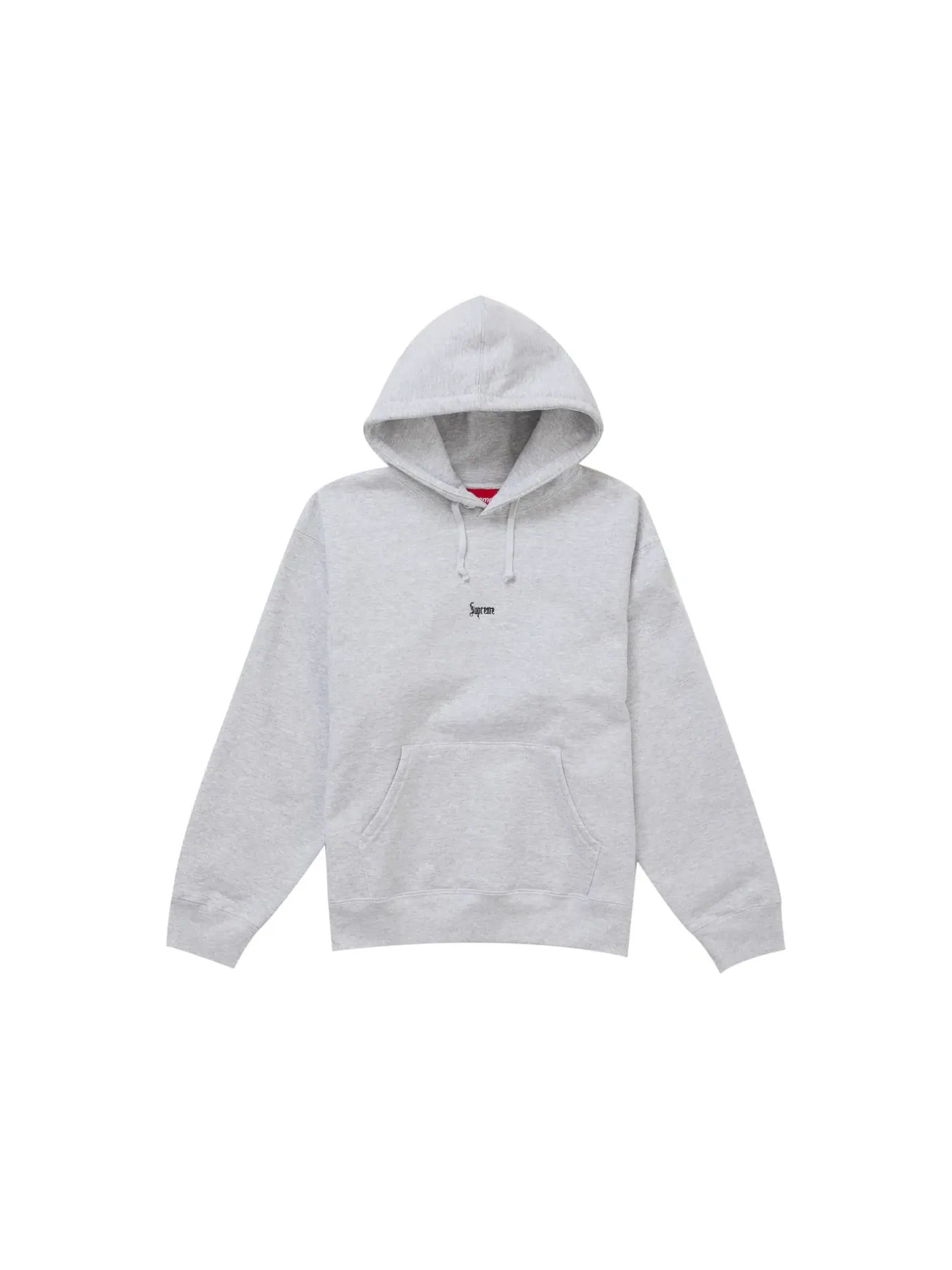 Мужская худи с принтом Supreme Sweatshirt (FW24) — изображение 1 из 1, серый