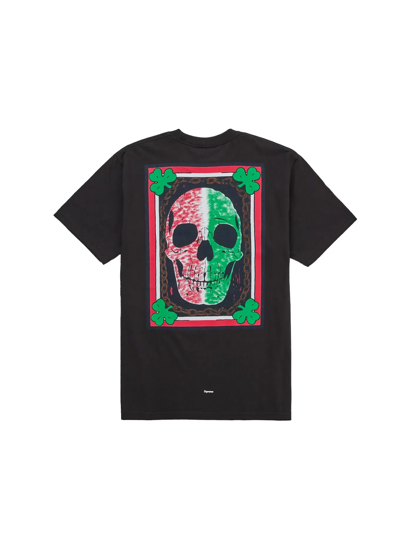 Мужская футболка с принтом Supreme Mike Kelley Banner Tee — изображение 1 из 2, черный