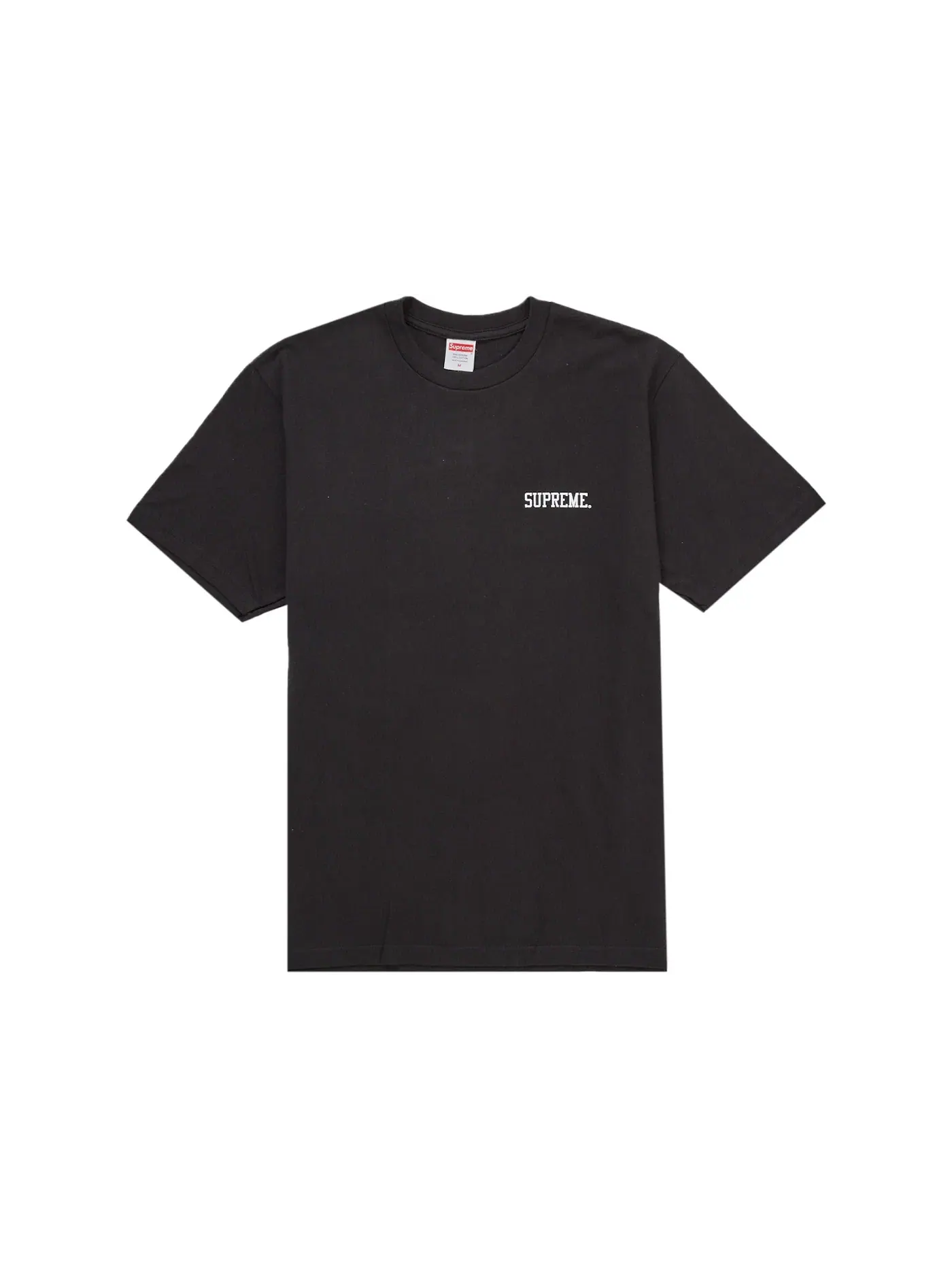 Мужская футболка с принтом Supreme Mike Kelley Banner Tee — изображение 2 из 2, черный