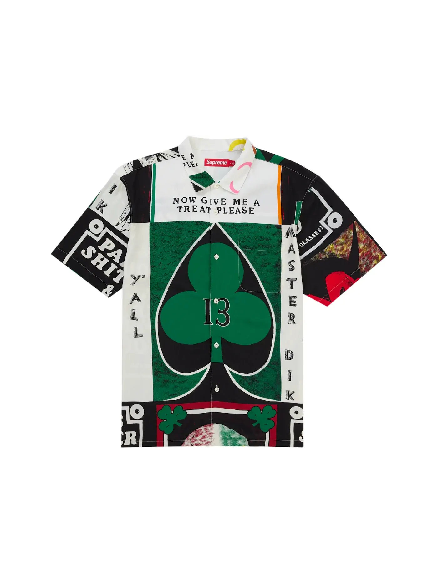 Мужская футболка с принтом Supreme Mike Kelley S/S Shirt (SS26) — изображение 1 из 2, белый