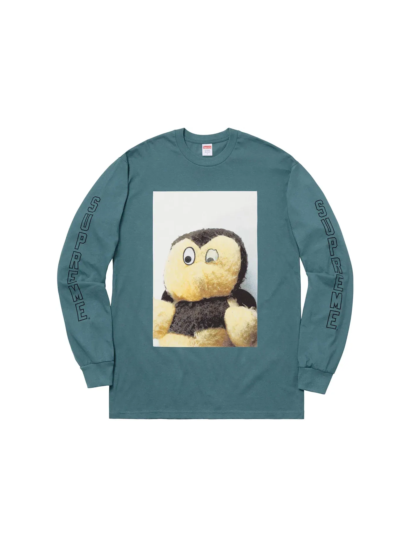 Детская футболка с длинным рукавом Supreme Mike Kelley AhhYouth! L/S Tee — изображение 1 из 2, серый