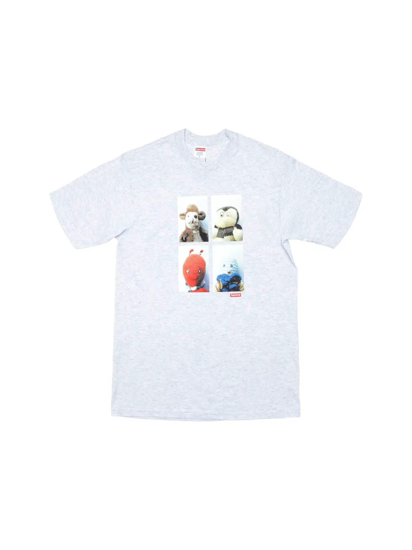 Мужская футболка с принтом Supreme AhhYouth! Tee — изображение 1 из 2, серый