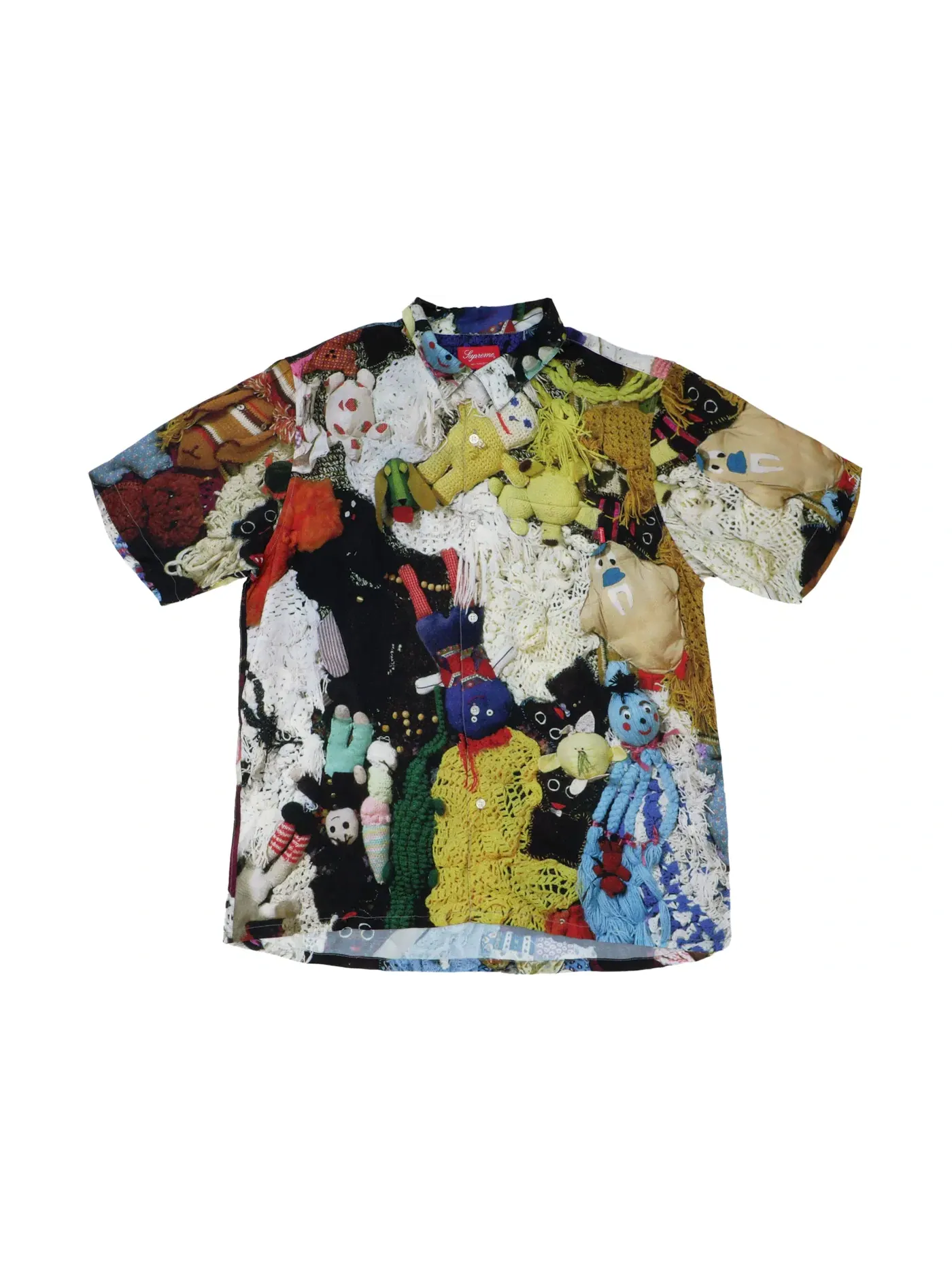 Мужская рубашка с принтом Supreme Mike Kelley More Love Hours Than Can Ever Be Repaid — изображение 1 из 2, мульти