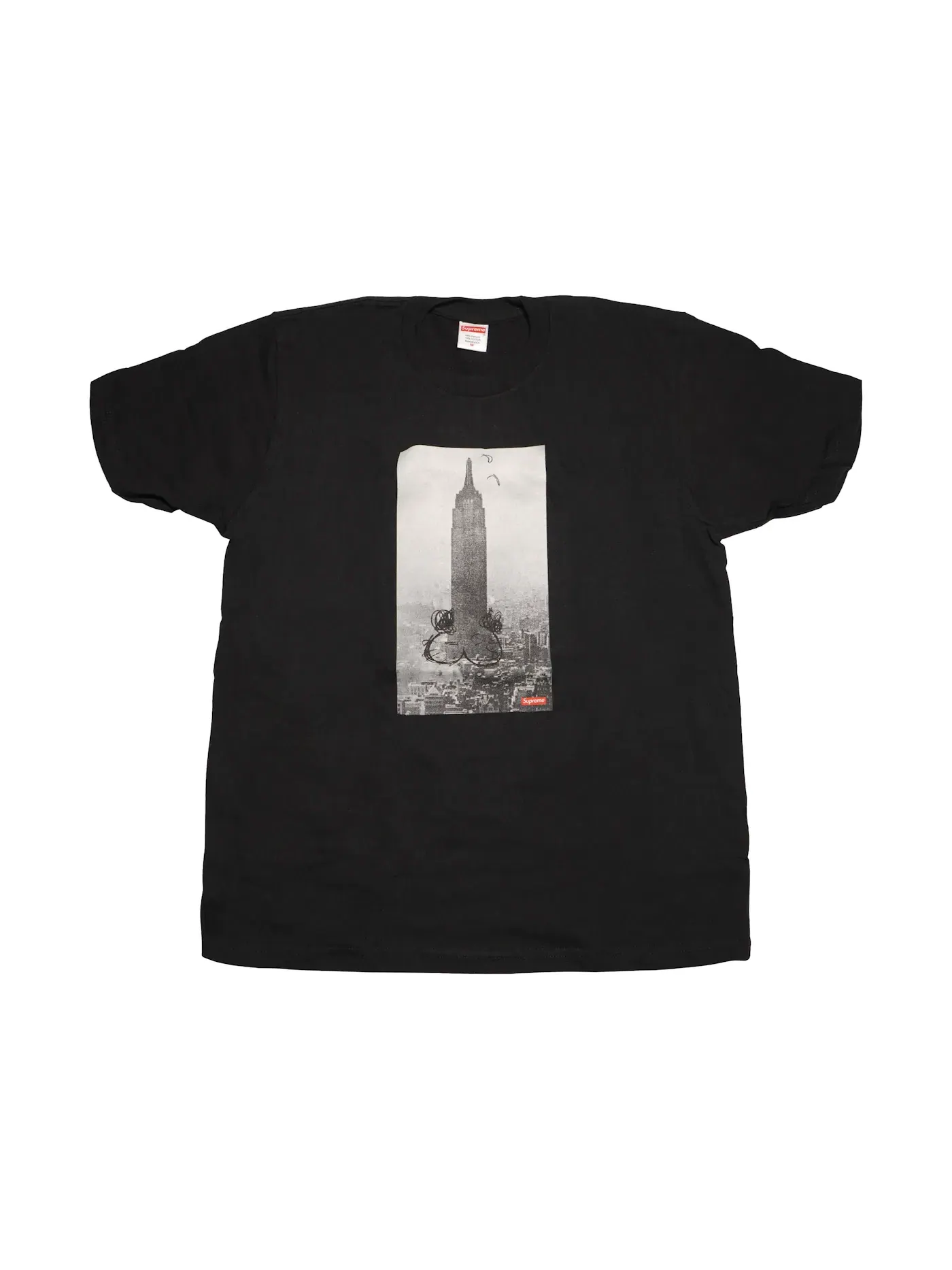 Мужская футболка с принтом Tee Supreme — изображение 1 из 2, черный