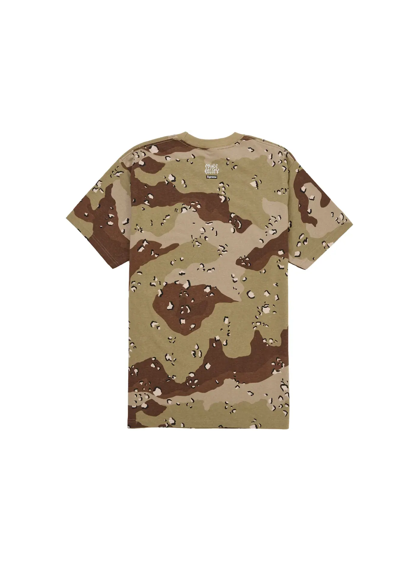 Мужская футболка с принтом Supreme Tee, Chocolate Chip Camo — изображение 2 из 2