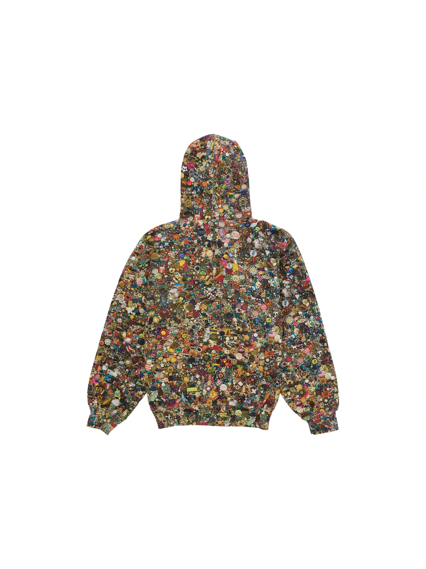 Мужская худи на молнии Supreme Mike Kelley Multicolor — изображение 2 из 2
