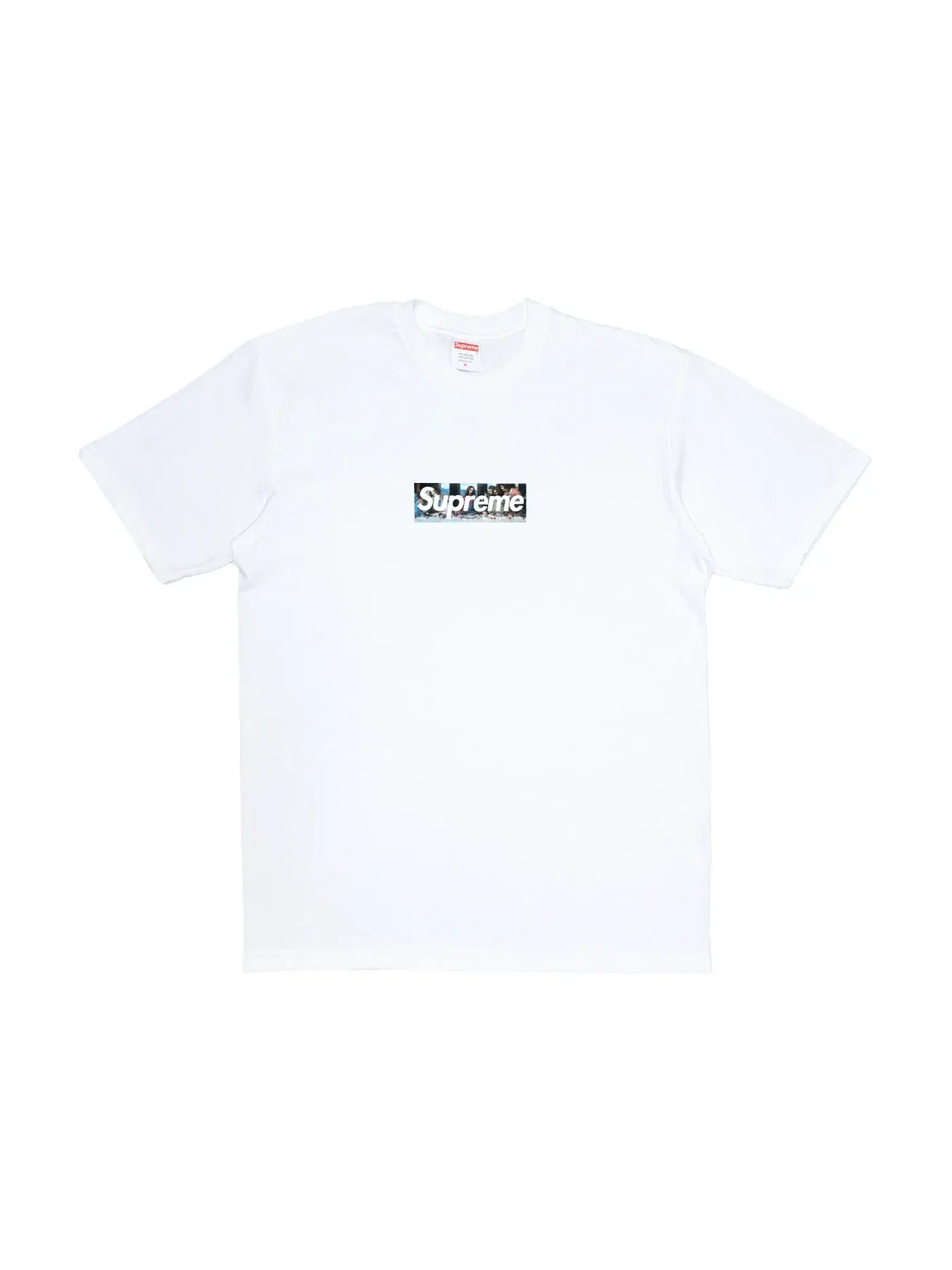 Мужская футболка с принтом Supreme Milan Box Logo Tee — изображение 1 из 2, белый