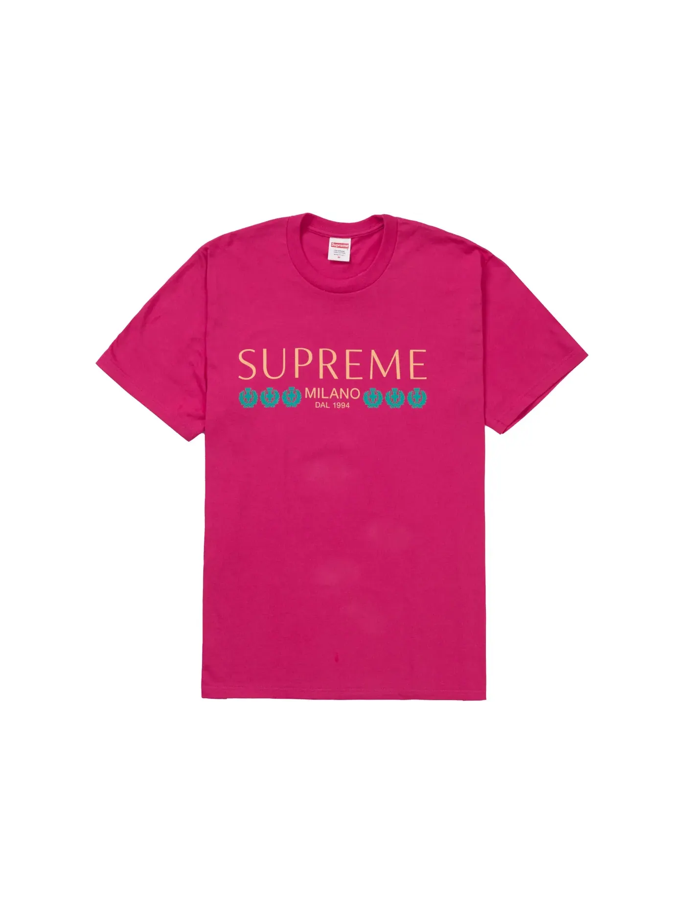 Мужская футболка с коротким рукавом Supreme Tee — изображение 1 из 1, розовый