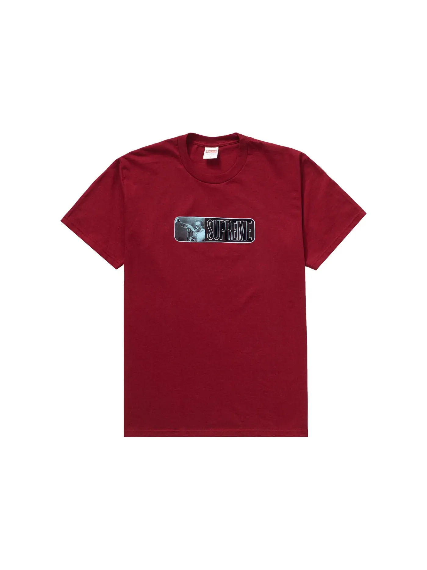 Мужская футболка с принтом Tee Supreme — изображение 1 из 1, красный