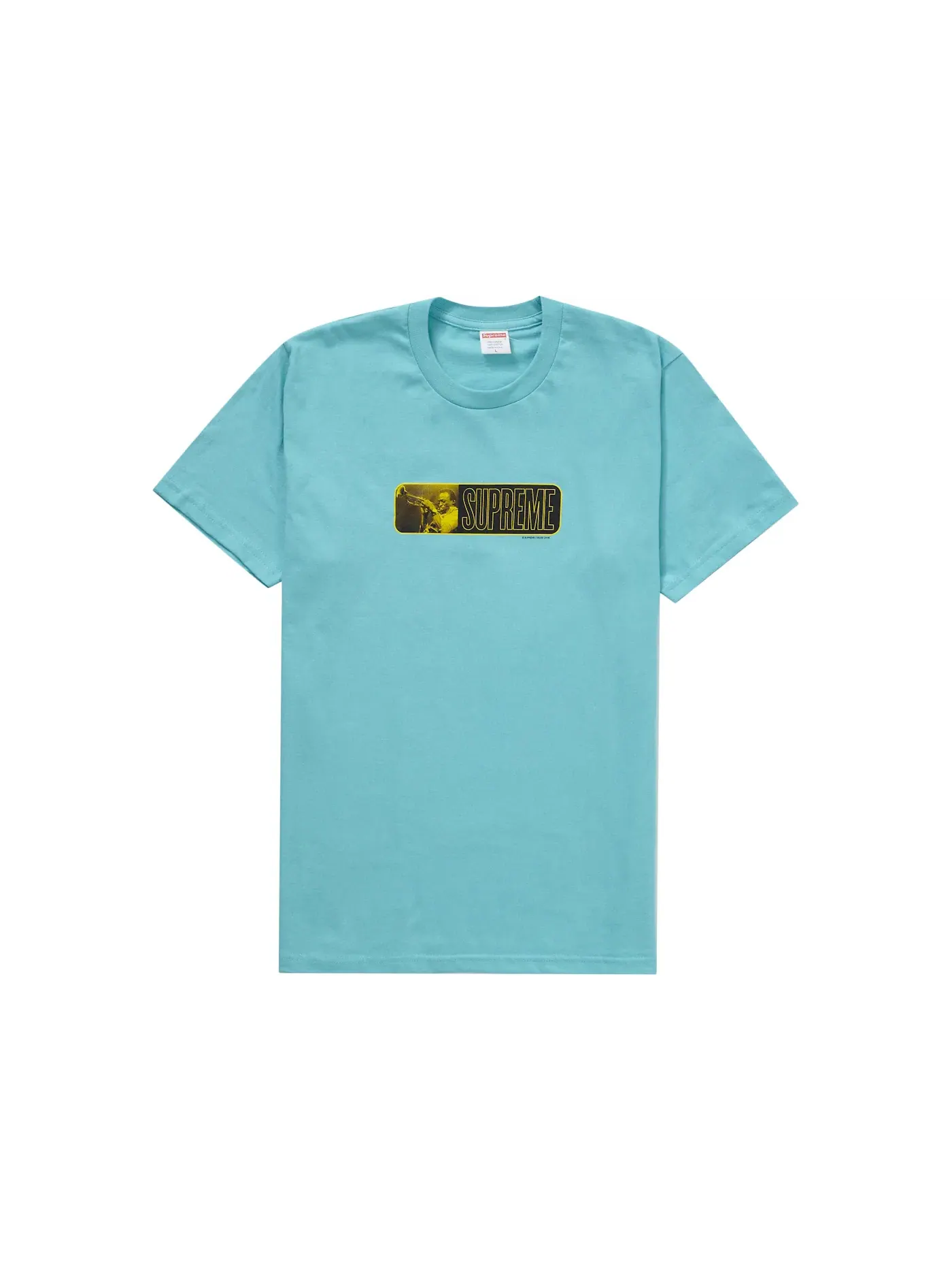 Мужская футболка с принтом Tee Supreme — изображение 1 из 1, зеленый